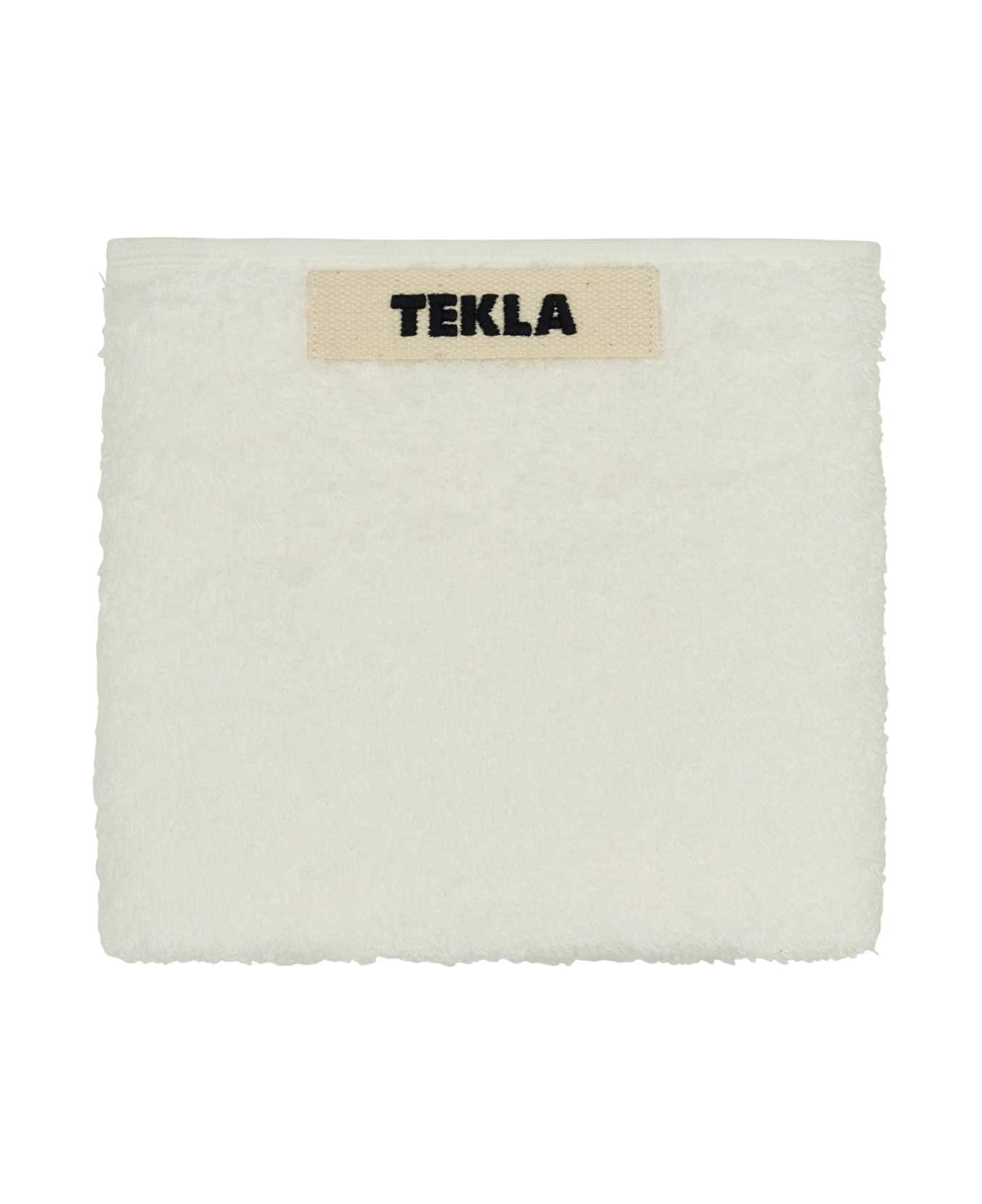 Tekla White Terry Guest Towel - WHITE