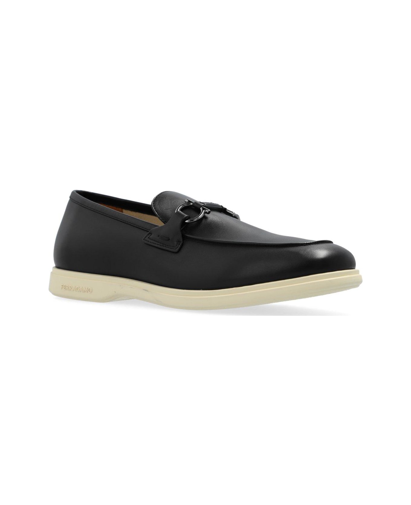 Ferragamo Gancini-plaque Loafers