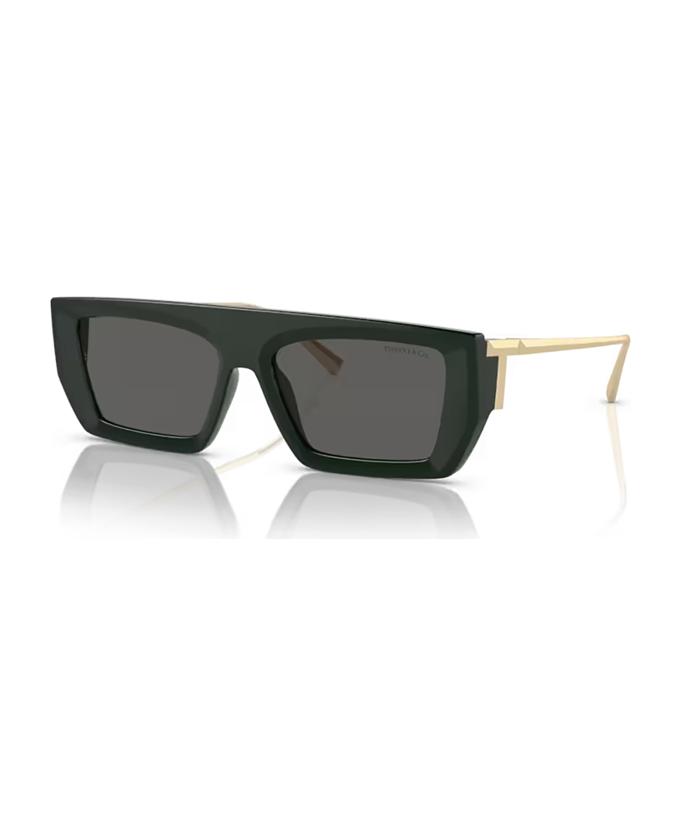 Tiffany & Co. Tf4214u Dark Green Sunglasses - Dark Green サングラス