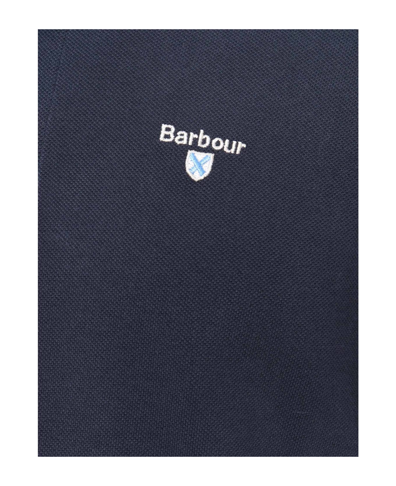 Barbour Blue Polo - BLUE
