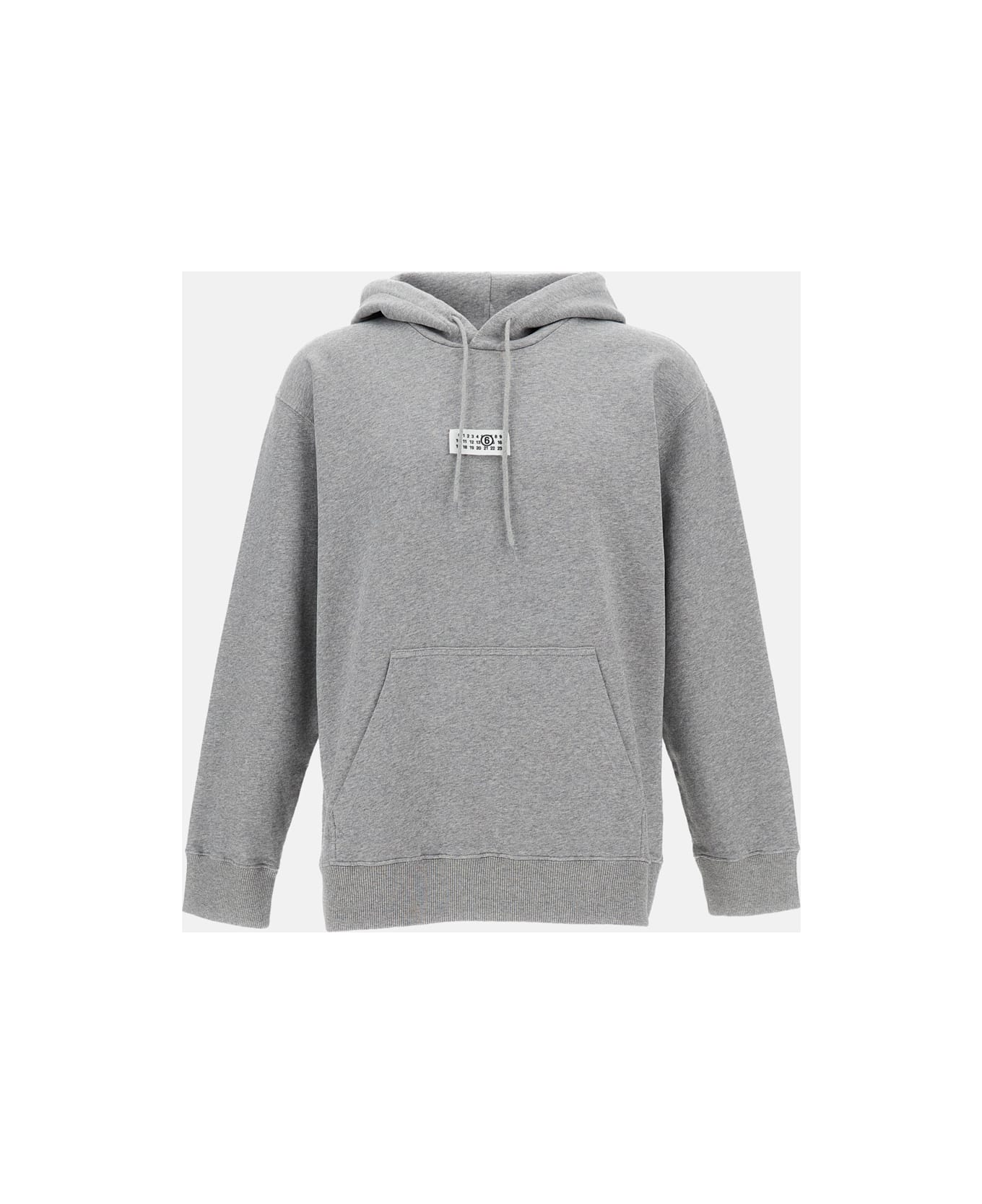 MM6 Maison Margiela 'numeric' Hoodie - Grey