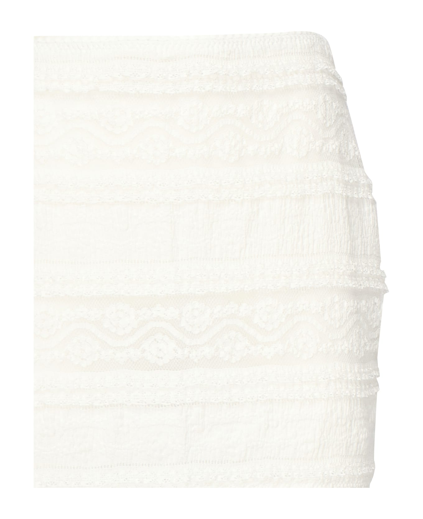 Charo Ruiz Anphy Mini Skirt - White