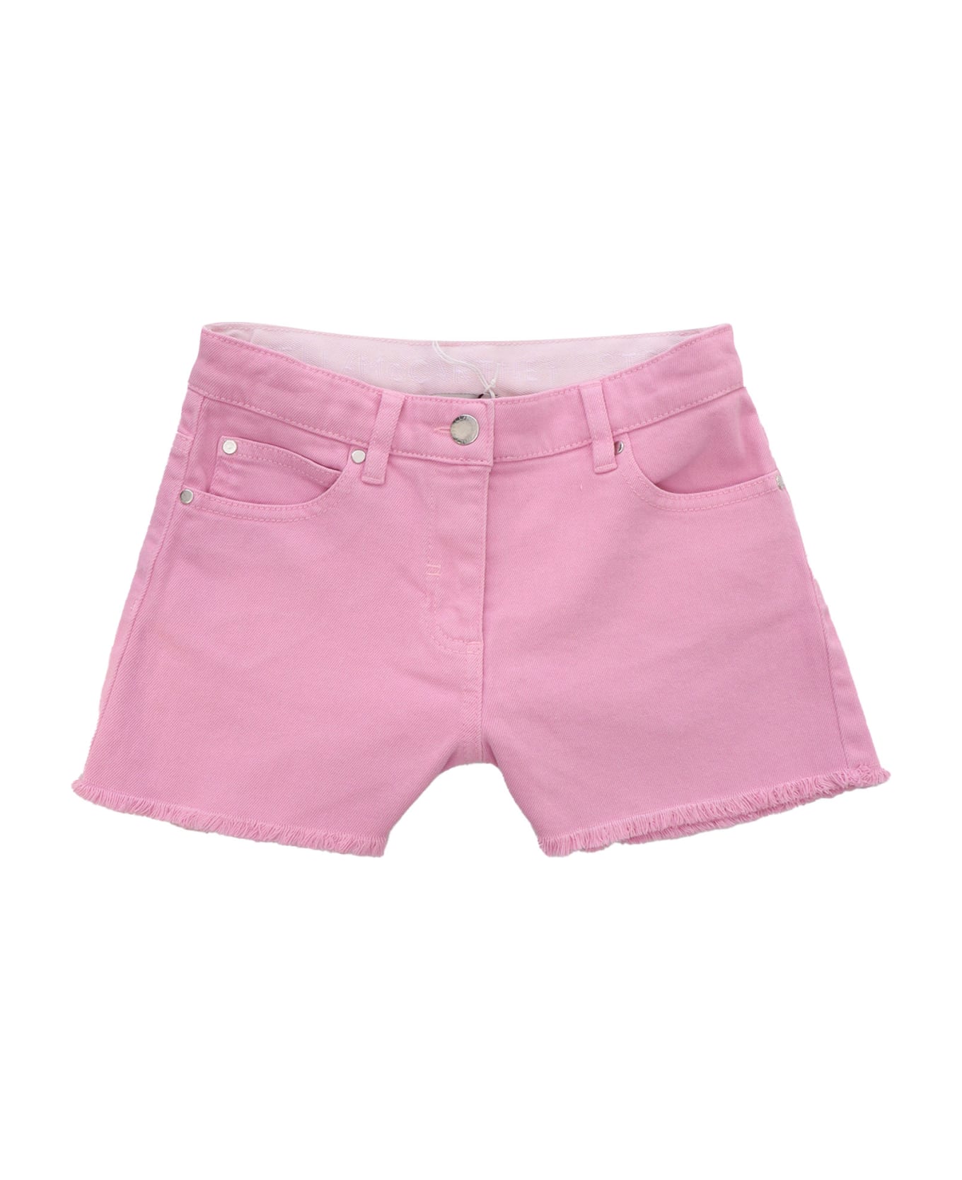 Stella McCartney Kids Pink Denim Shorts - PINK