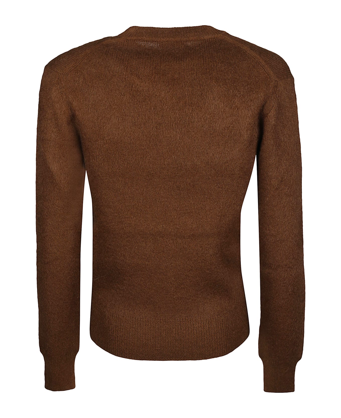 Tom Ford Long Sleeve Sweater - Caramel