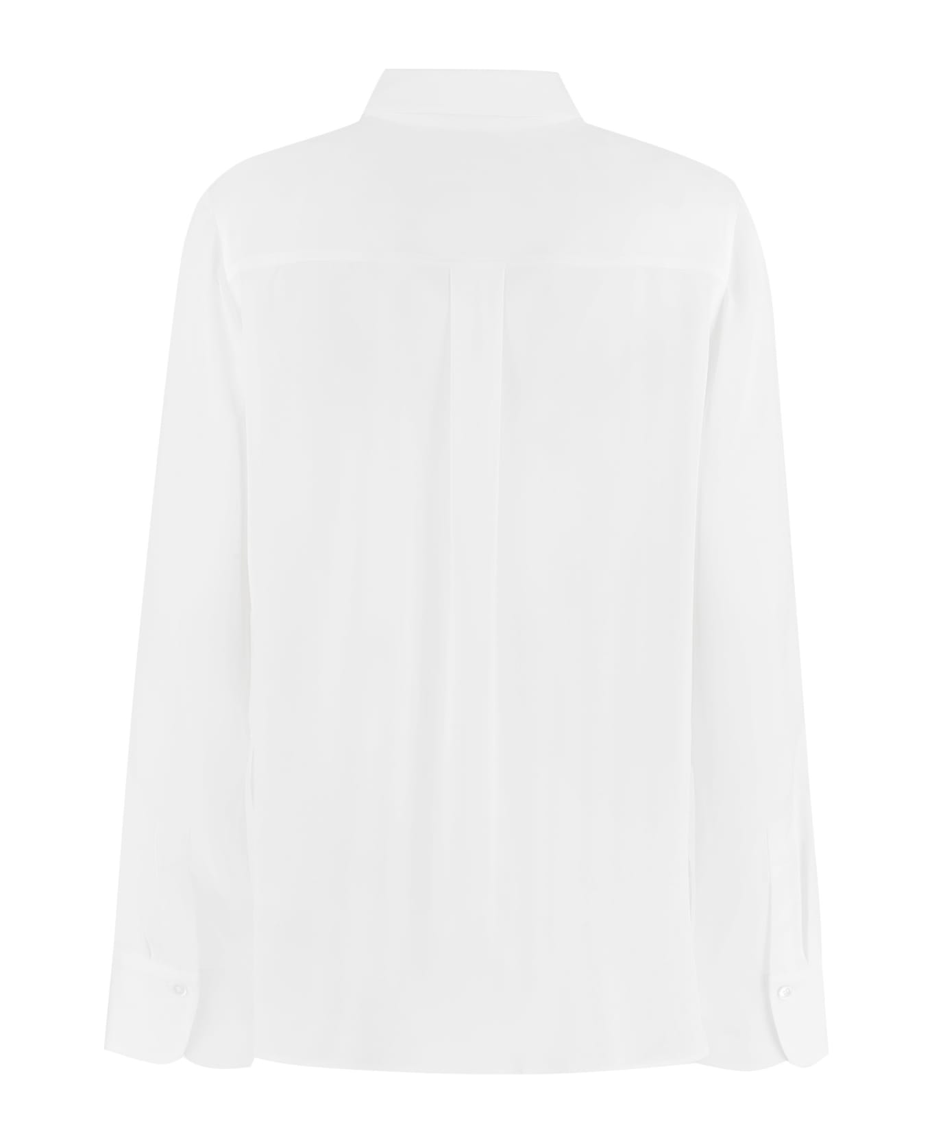 Vince Silk Shirt - White