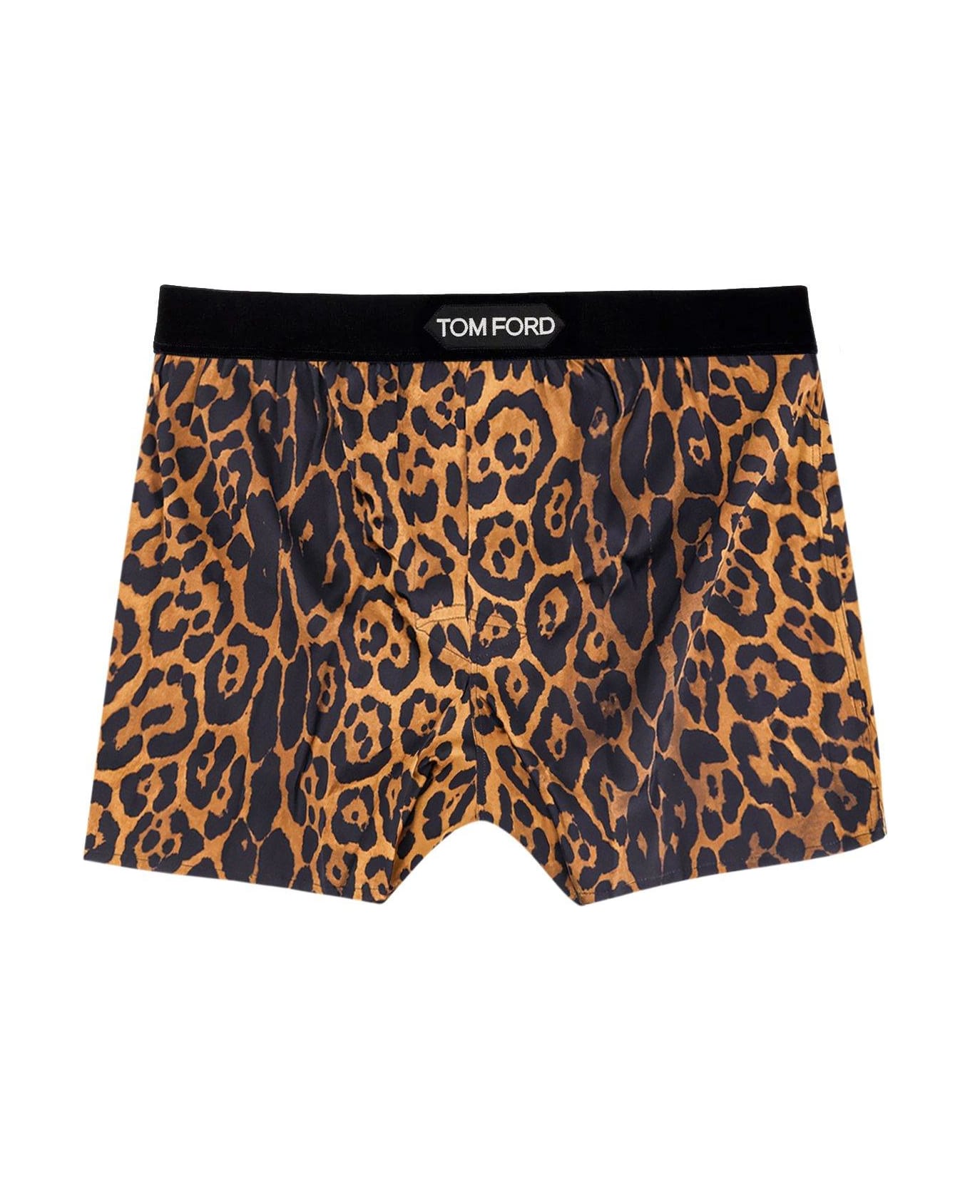 Tom Ford All-over Printed Boxers - Natural print