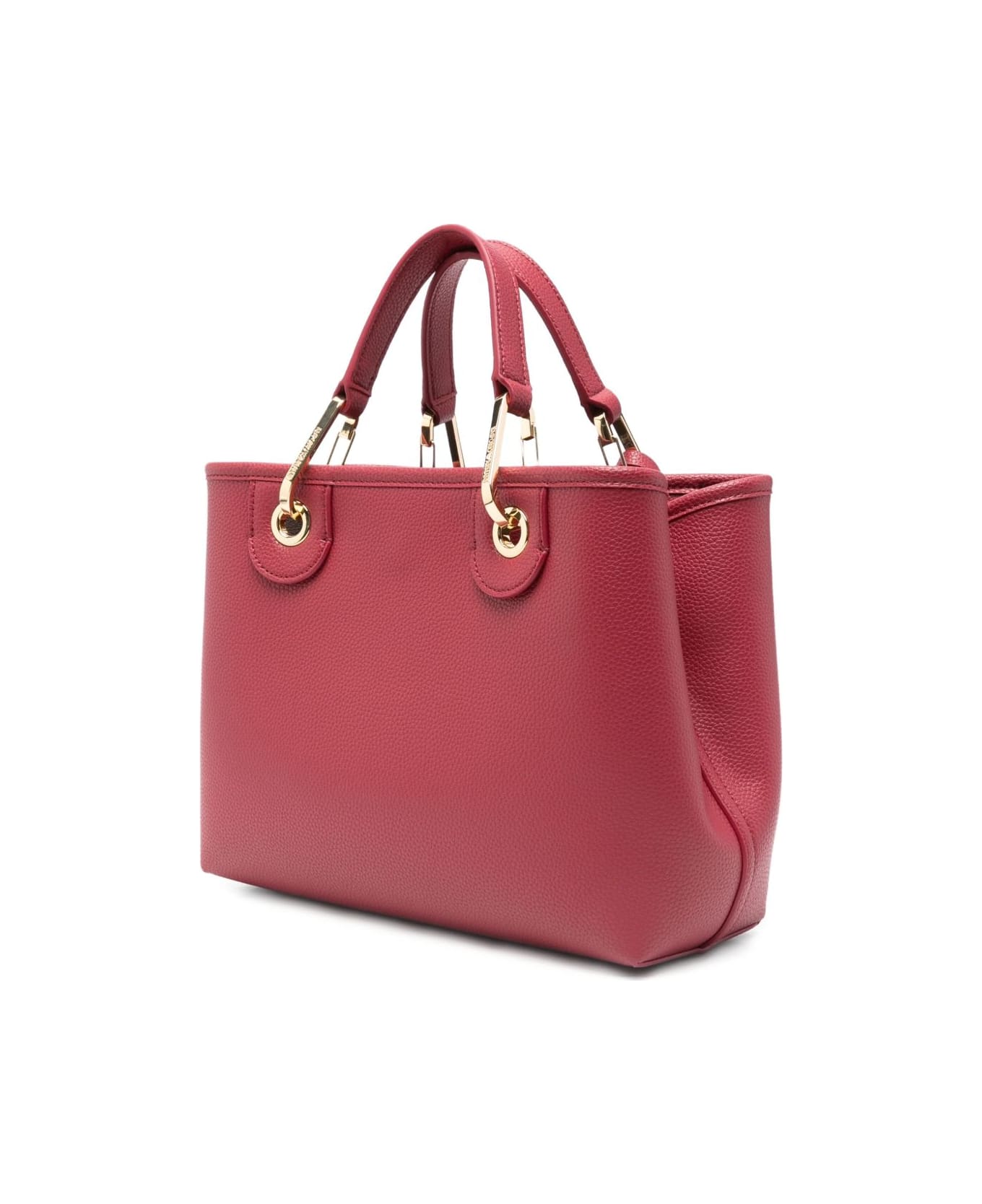 Emporio Armani Myea Small Shopping Bag - Bordeaux トートバッグ