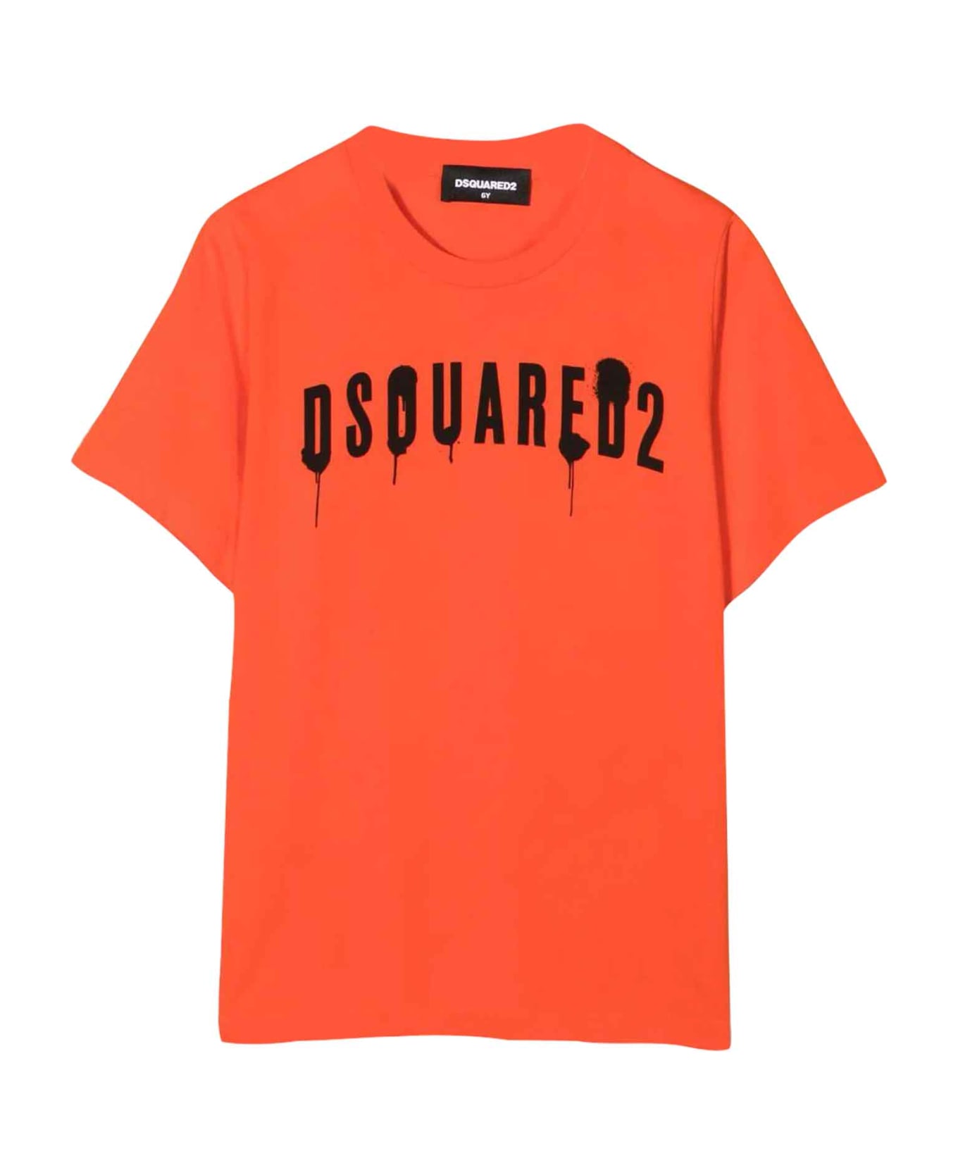 Dsquared2 Orange T-shirt Unisex . - Arancio