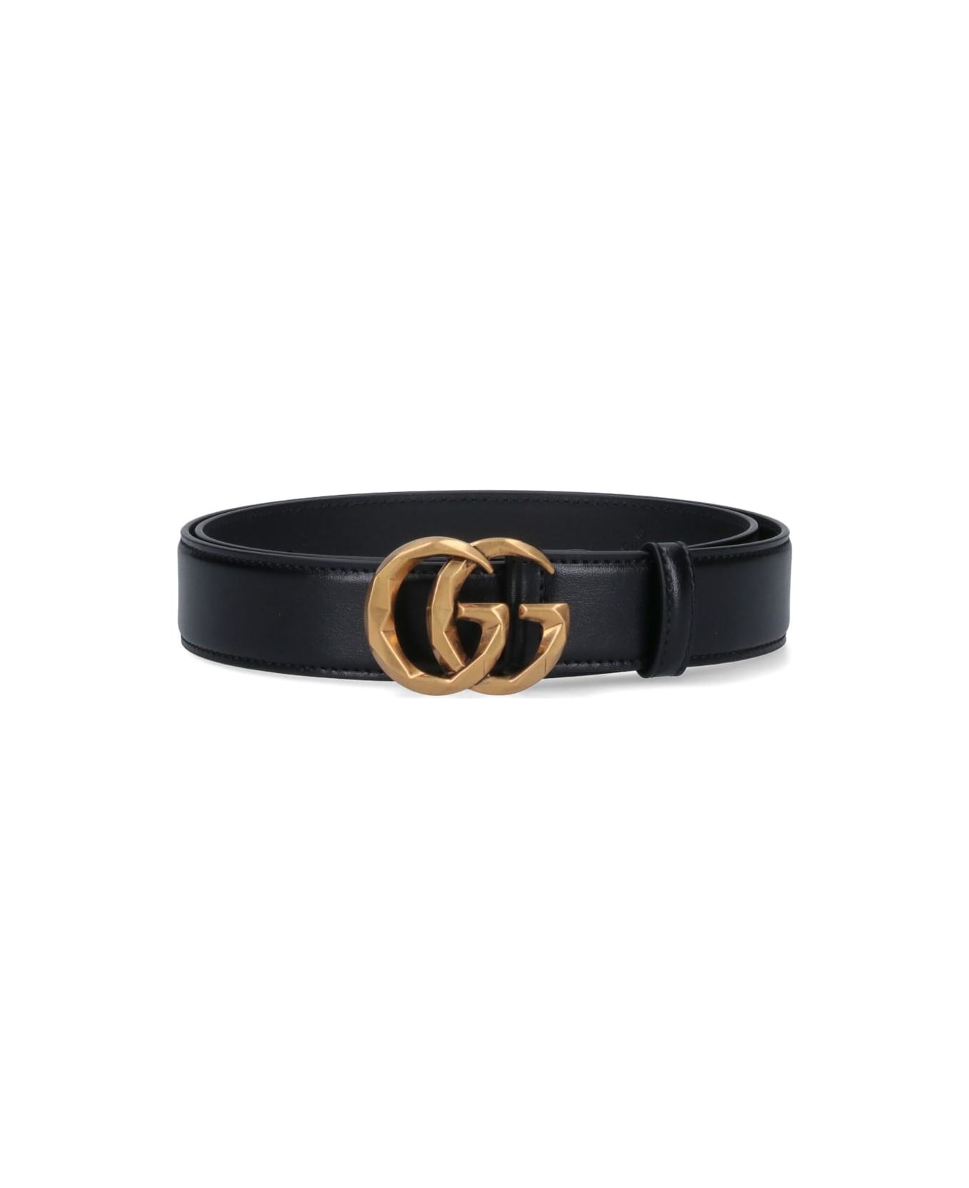 Gucci 'gg Marmont' Belt - NERONERO