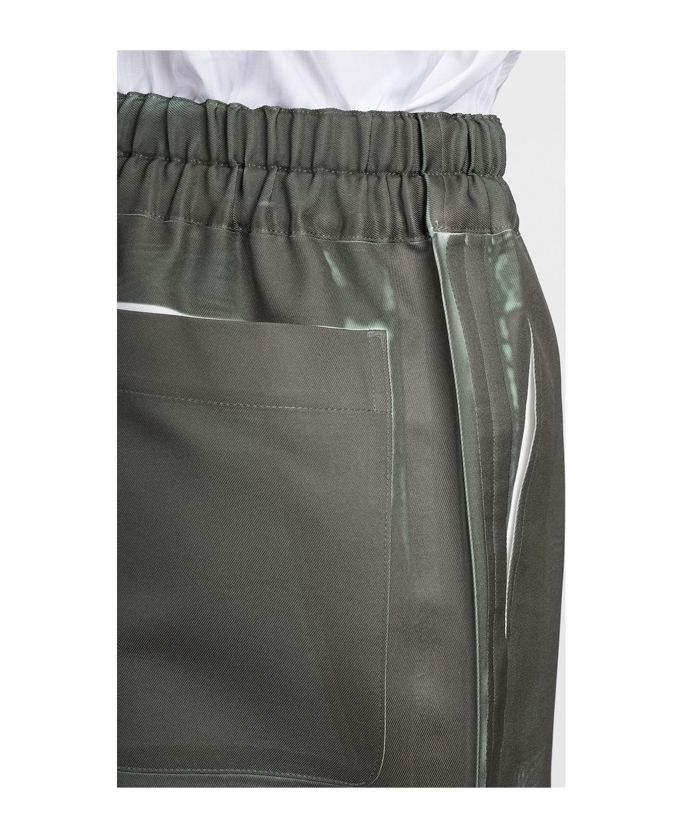 Comme des Garçons Shirt Pants In Green Polyester - green