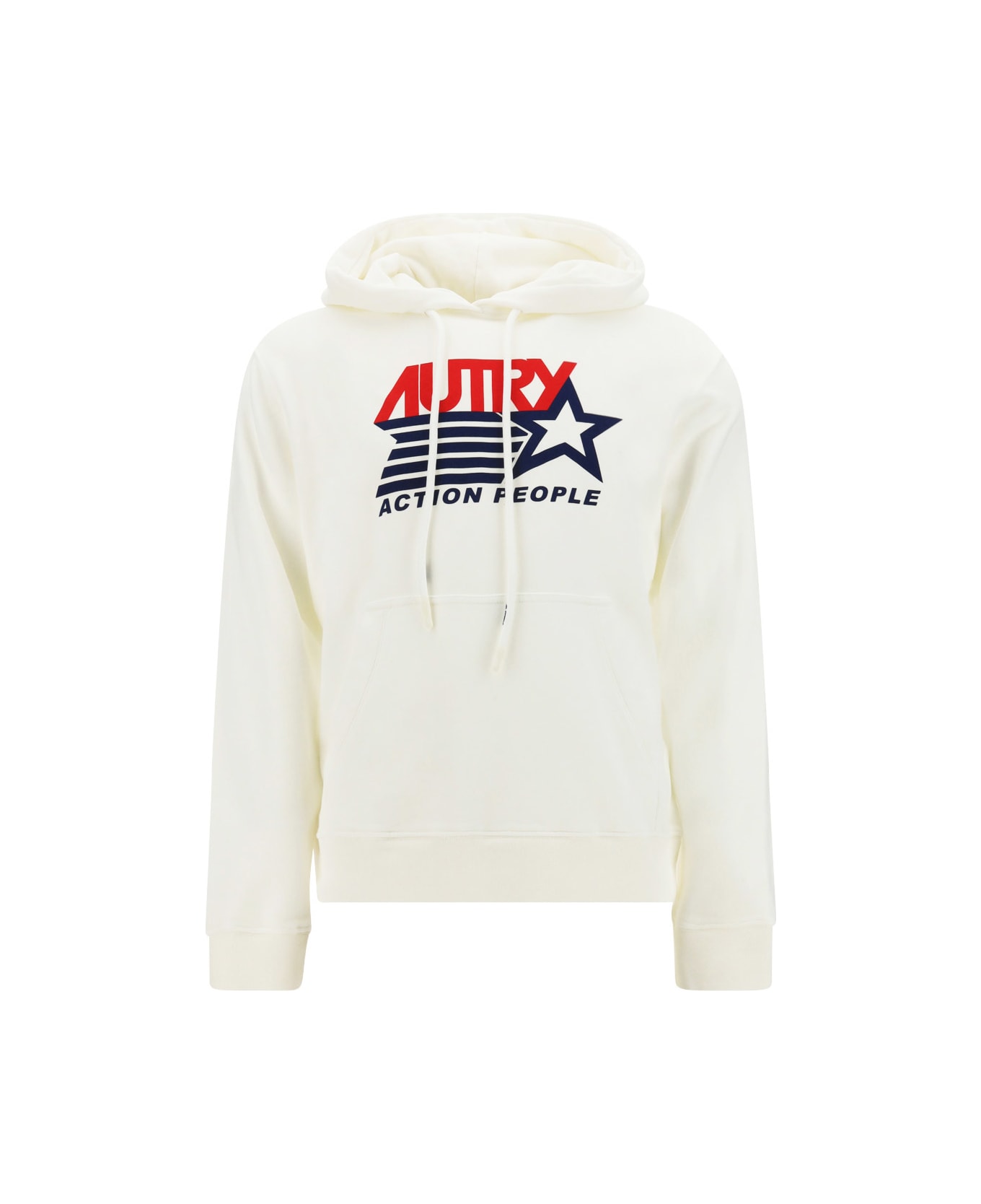 Autry Iconic Action Hoodie - Bianco