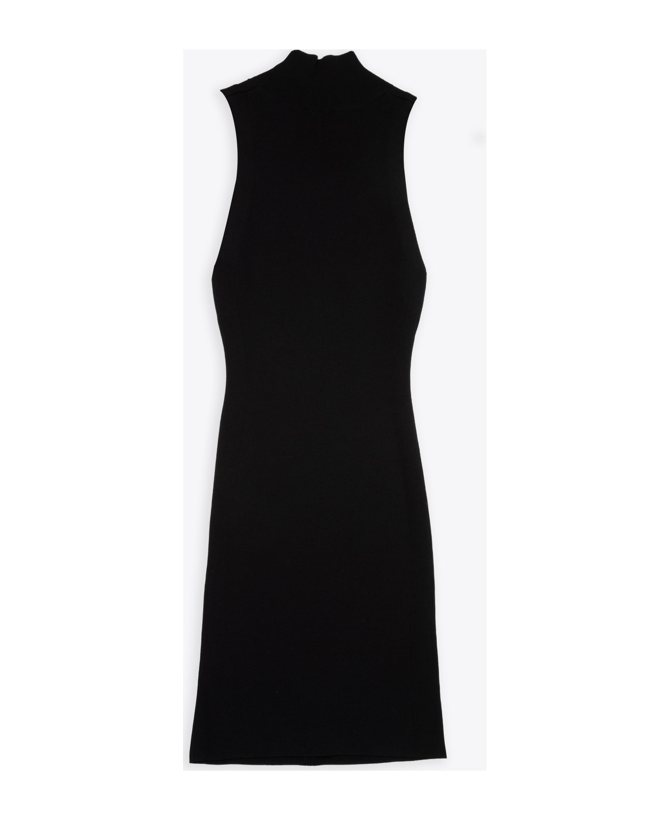 Diesel M-onerva Black rib-knitted turtleneck dress- M Onerva - Nero