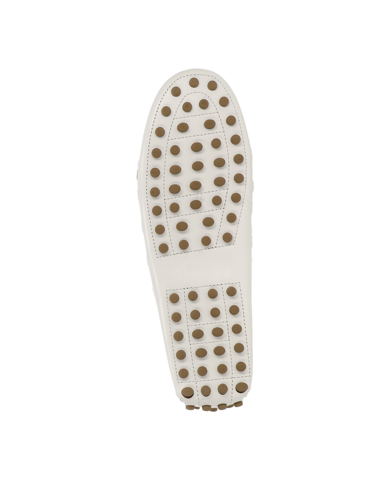 Tod's Leather Loafers - White