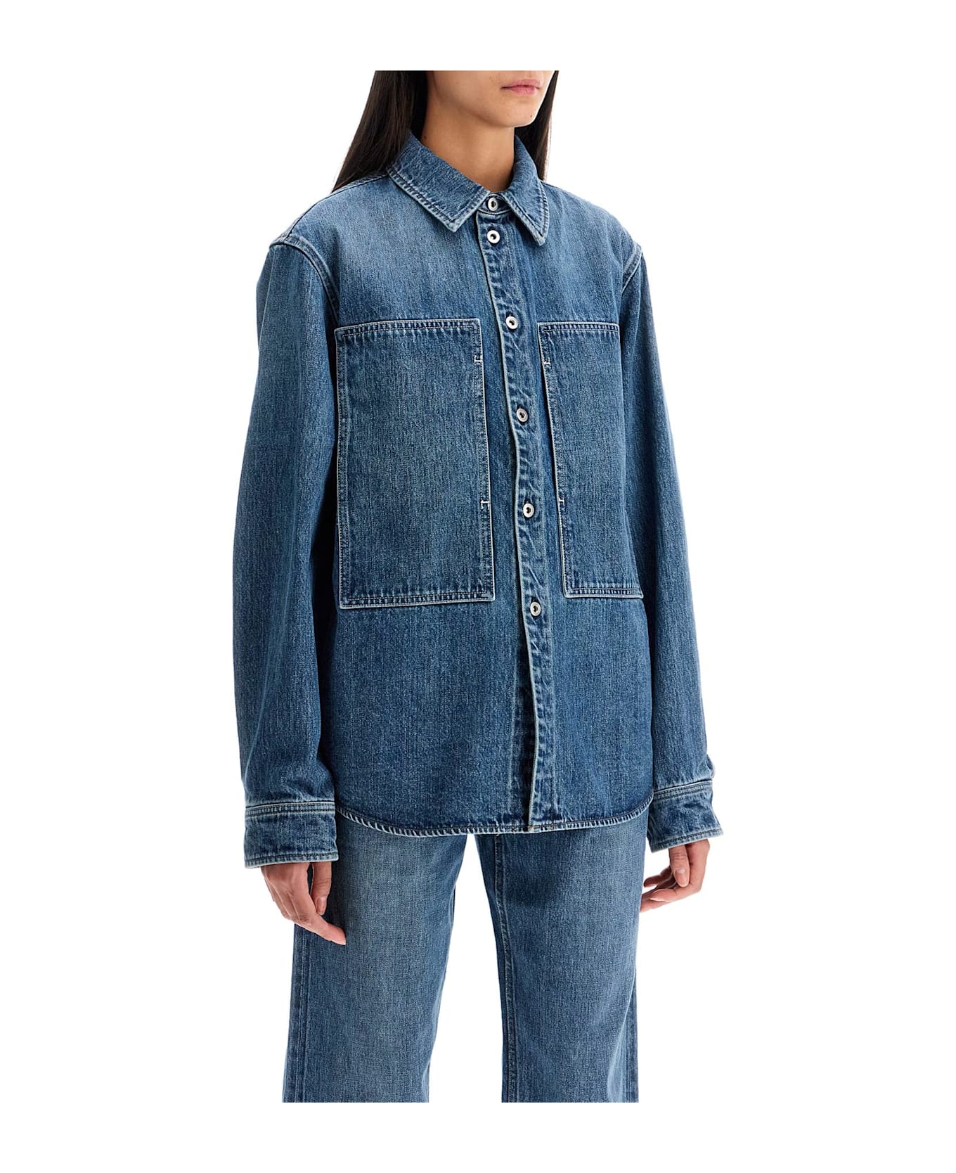 Jil Sander Denim Overshirt - CANARD (Blue)