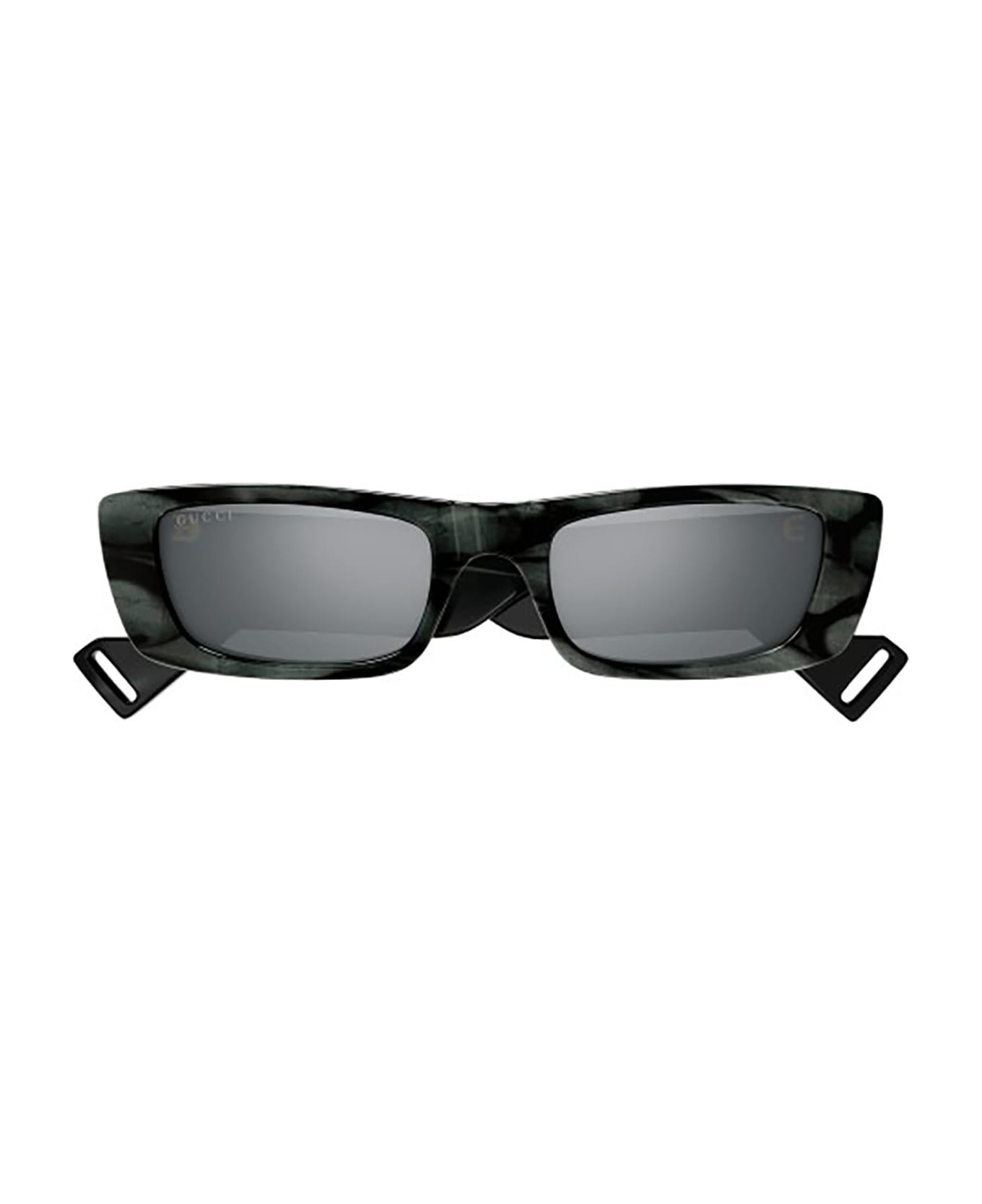 Gucci Eyewear GG0516S Sunglasses - Grey Grey Silver サングラス