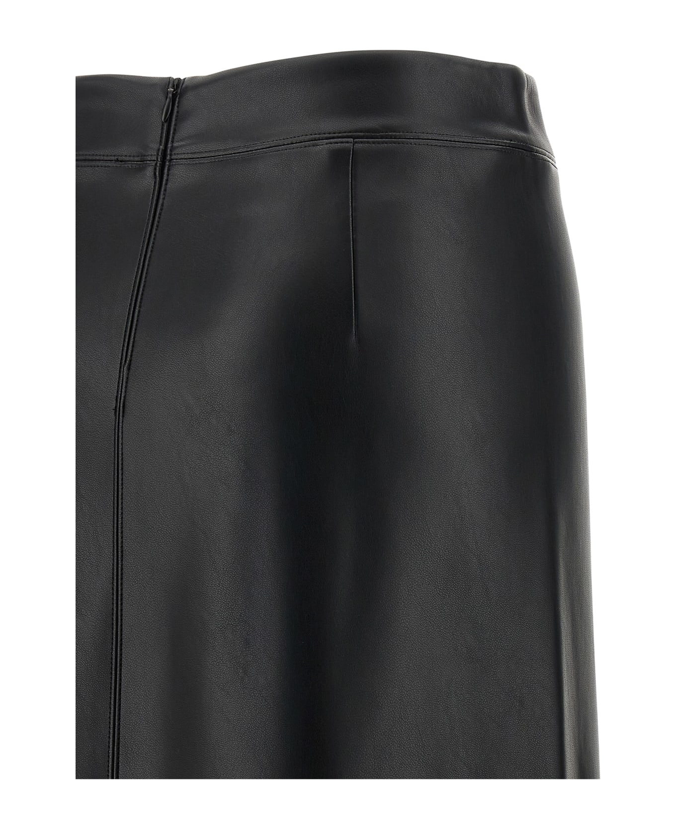 
S Max Mara 
plata
 Skirt - Black  