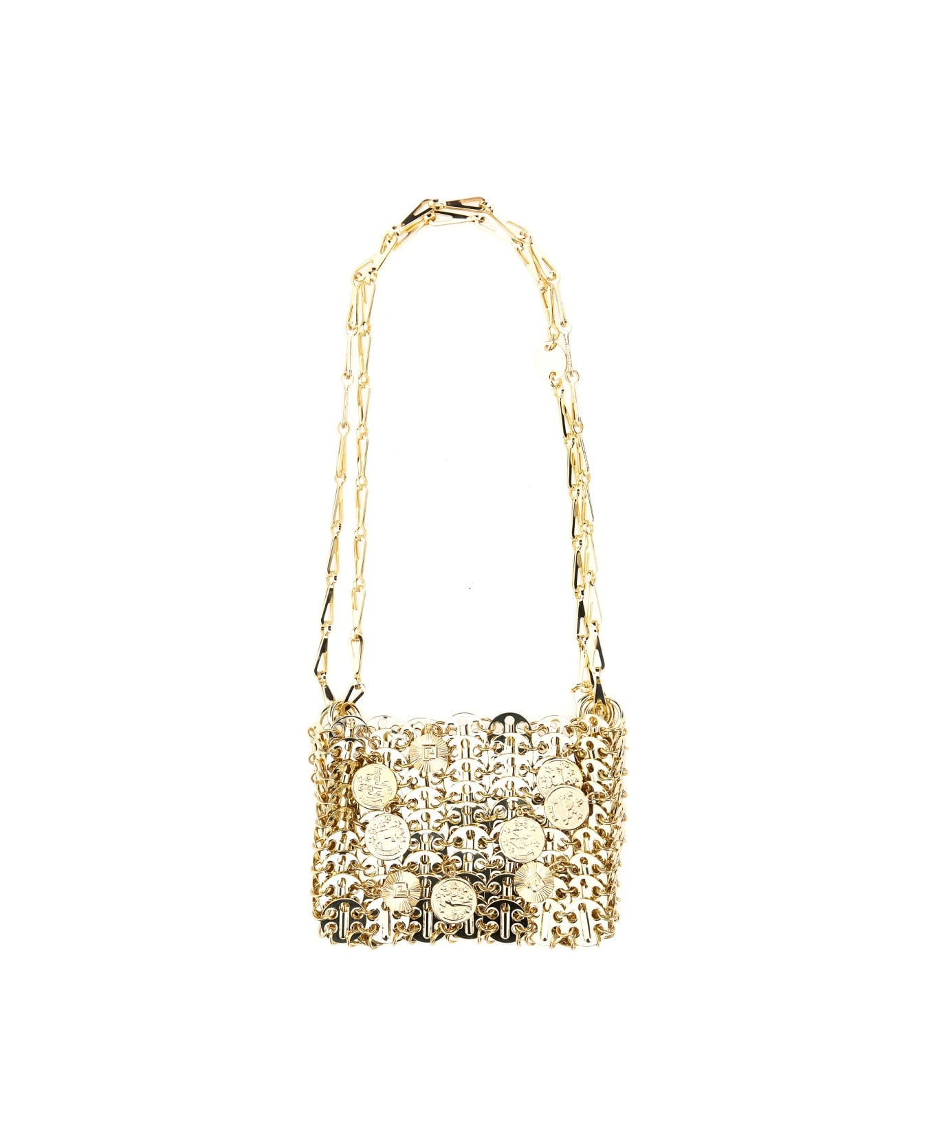 Paco Rabanne 1969 Dwarf Bag With Medals - GOLD