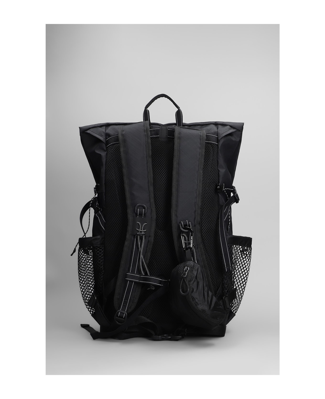 And Wander Backpack In Black Polyester - black