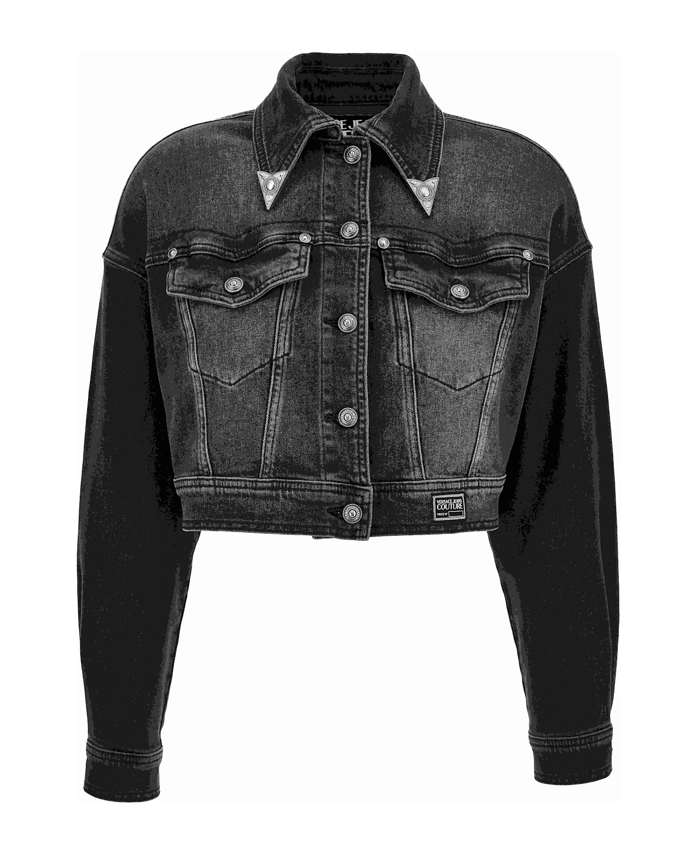 Versace Jeans Couture Denim Jacket - Black