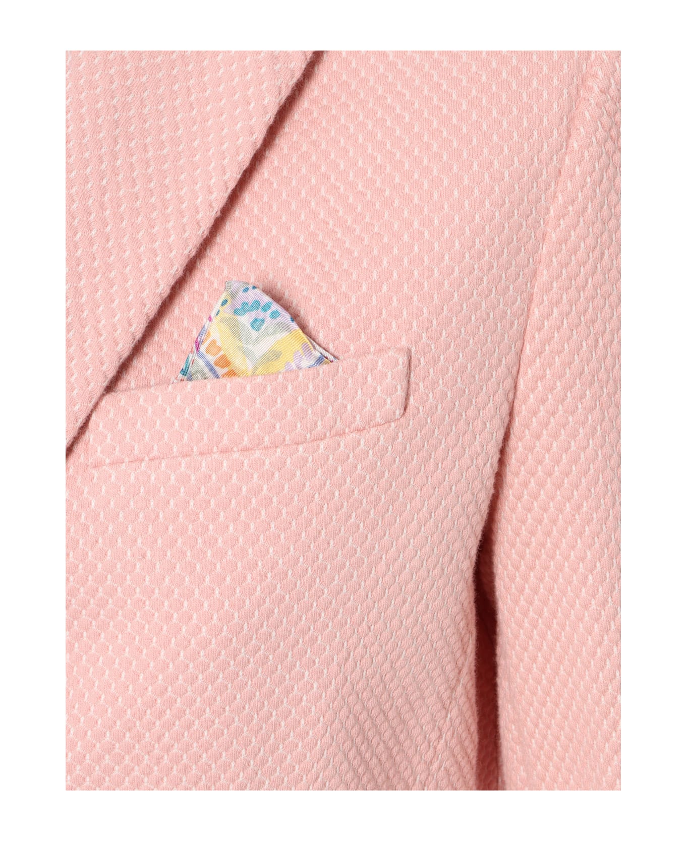 Circolo 1901 Pink Single-breasted Blazer - PINK