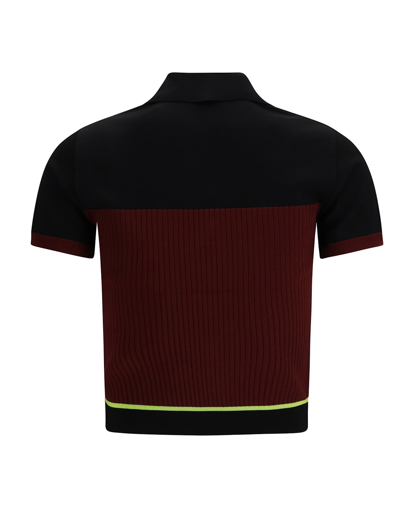 Casablanca Striped Short-sleeve Polo Shirt ポロシャツ