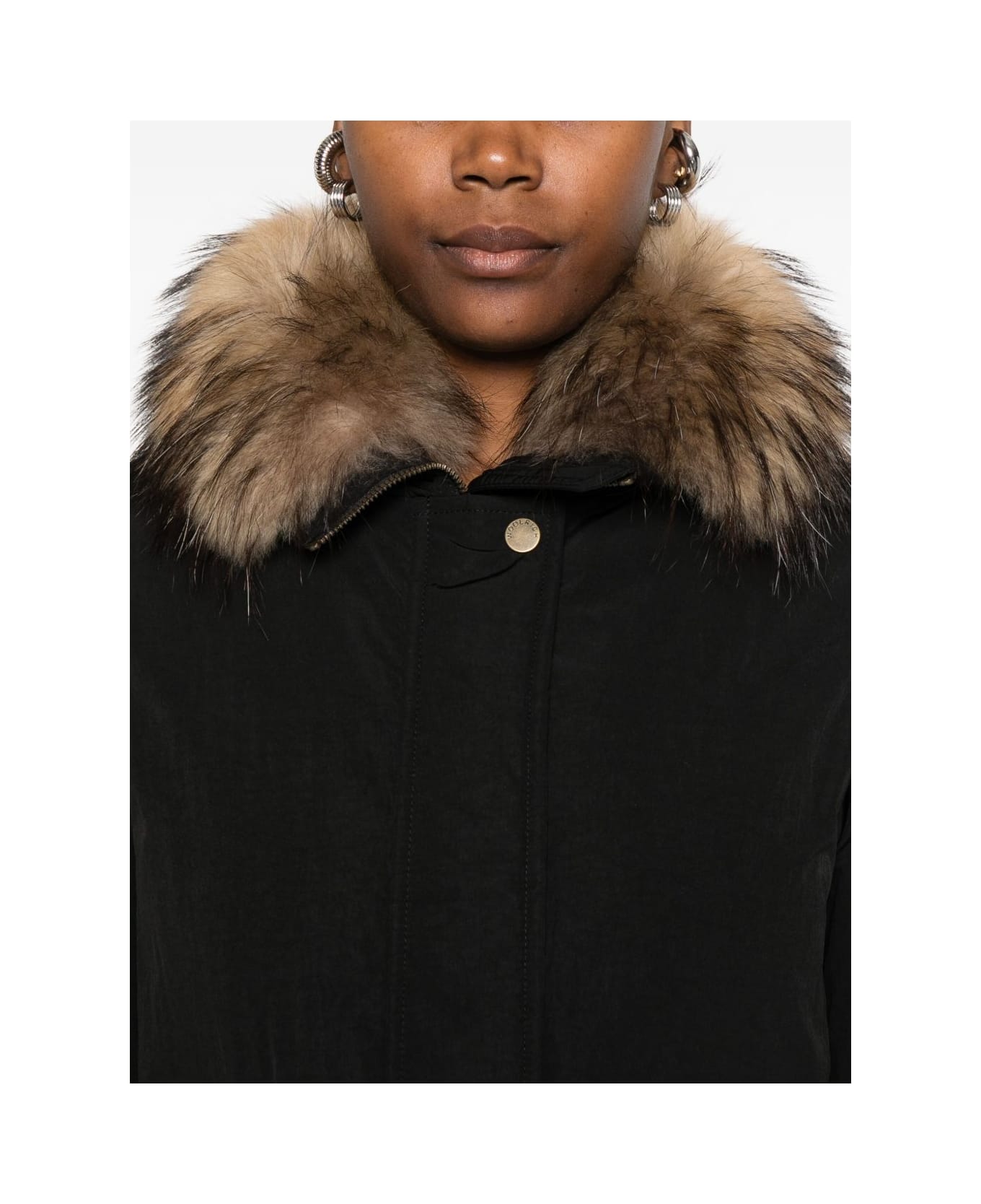Woolrich Short Down Jacket - Black
