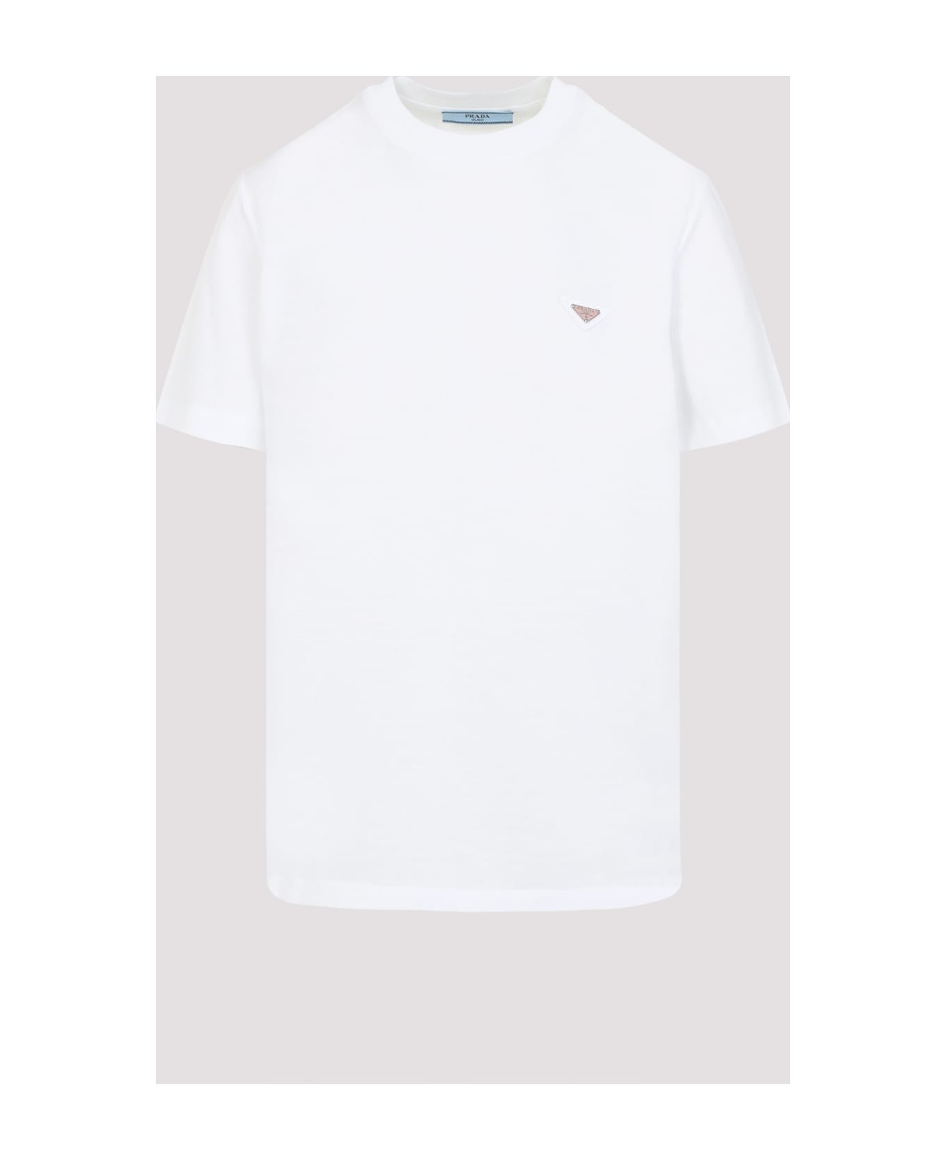 Prada Cotton T-shirt - Bianco