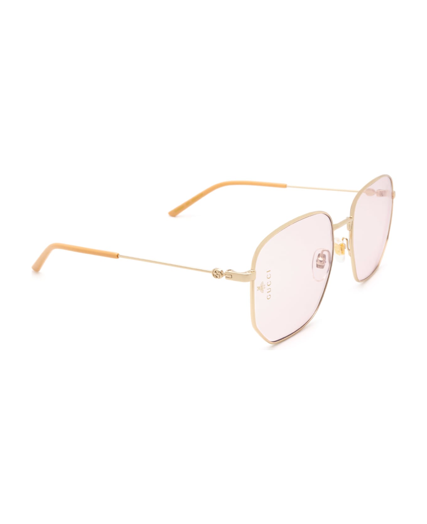 Gucci Eyewear Gg0396s Gold Sunglasses - Gold サングラス