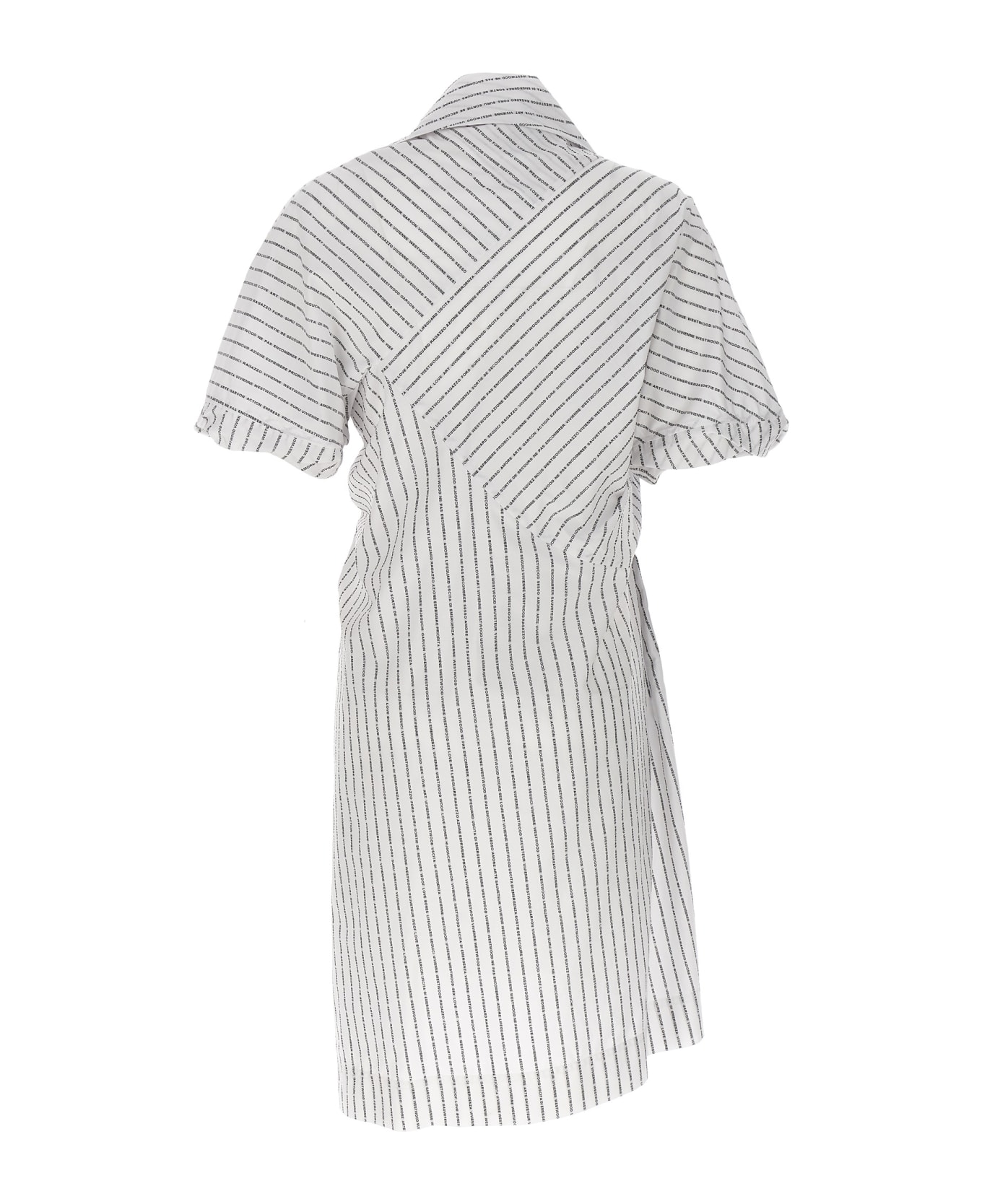 Vivienne Westwood 'natalia' Dress - White/Black ワンピース＆ドレス
