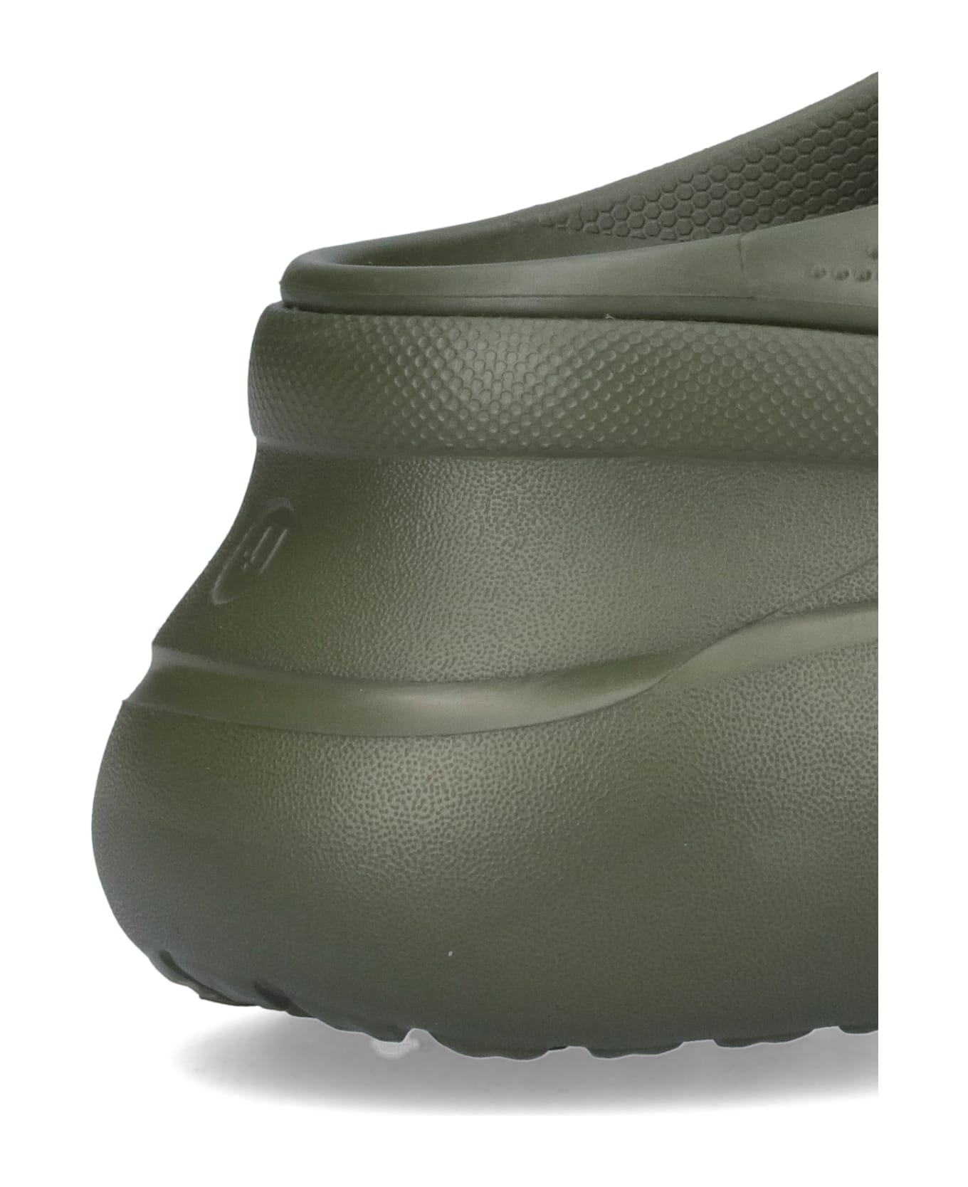 Balenciaga X Crocs Rubber Sandals - Green