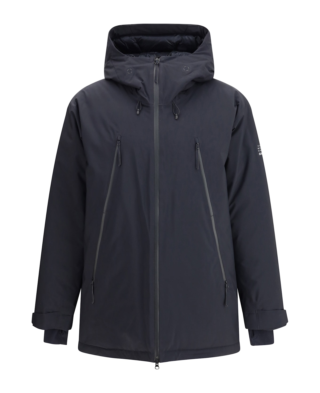 MM6 Maison Margiela Hooded Parka Salomon X Mm6 - Black