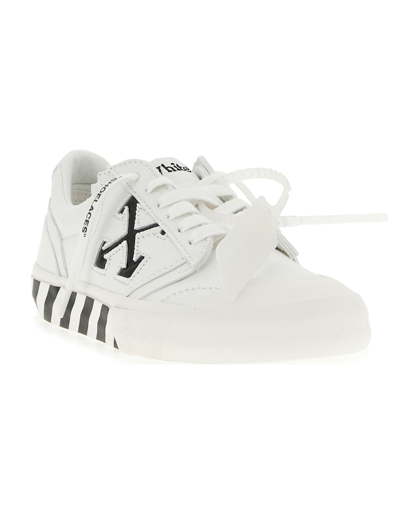 Off-White 'vulc Undercut' Sneakers - White/Black