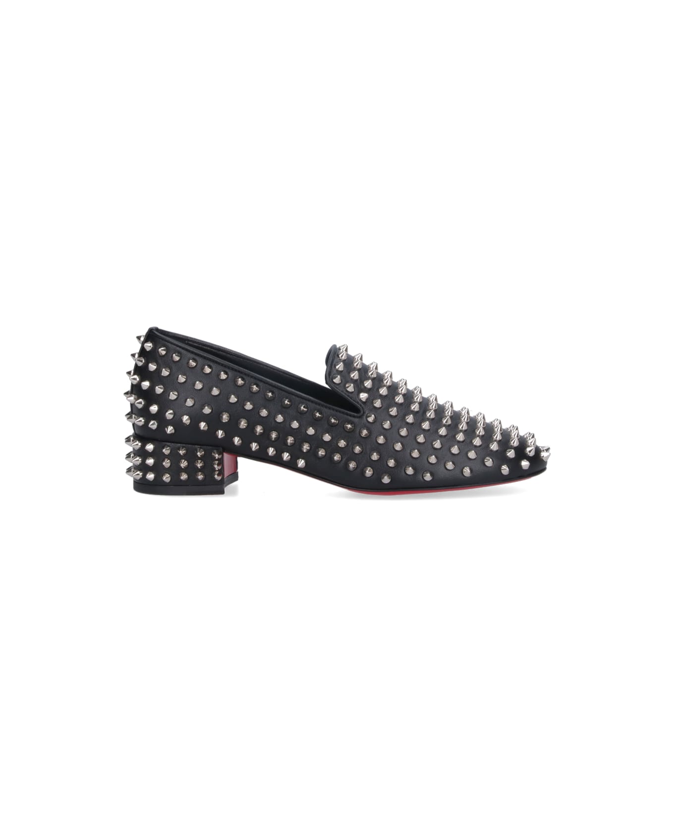 Christian Louboutin 'spikeasy' Studs Loafers - BLACK