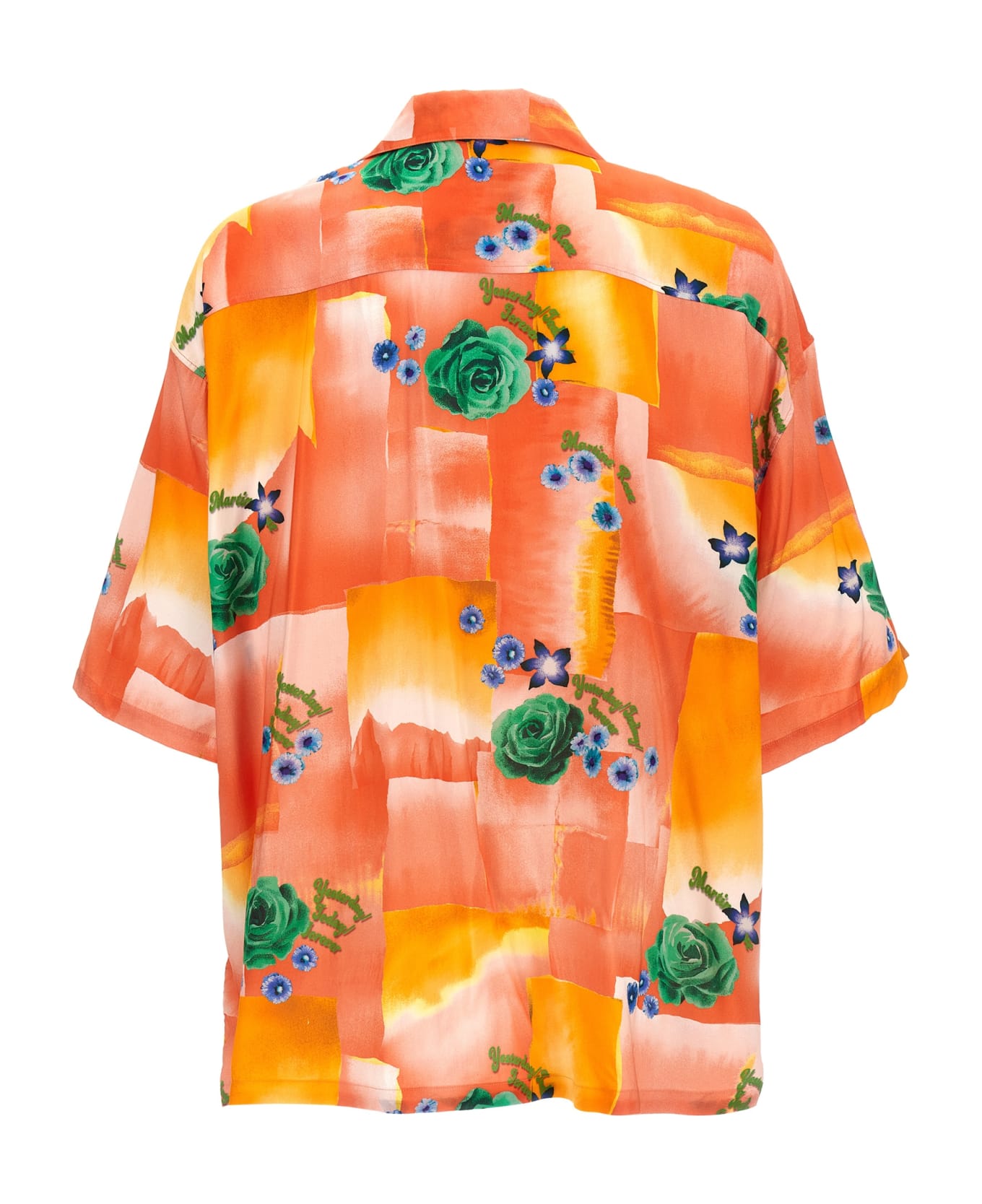 Martine Rose 'today Floral Coral' Shirt - Multicolor シャツ