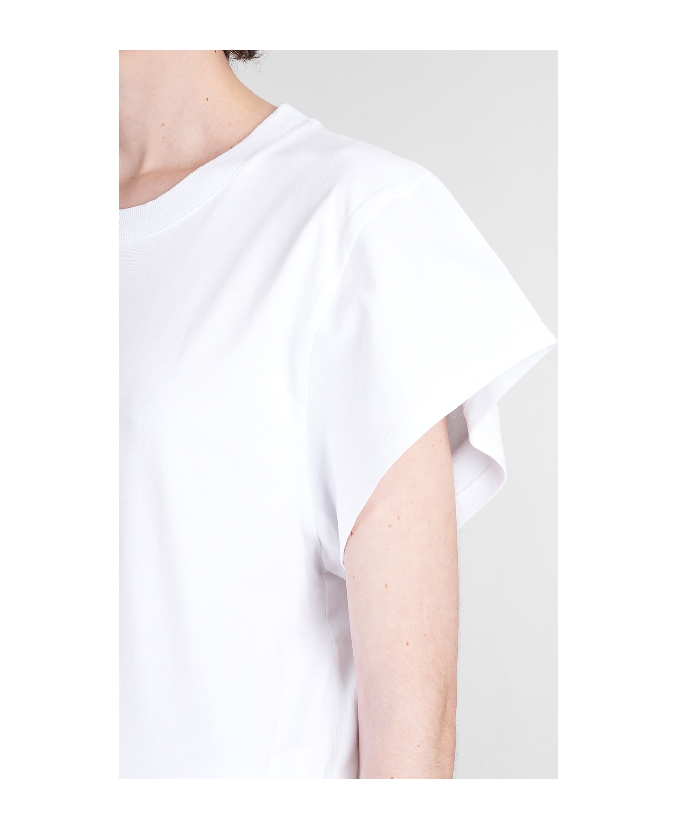 IRO Ceirsey T-shirt In White Cotton - white