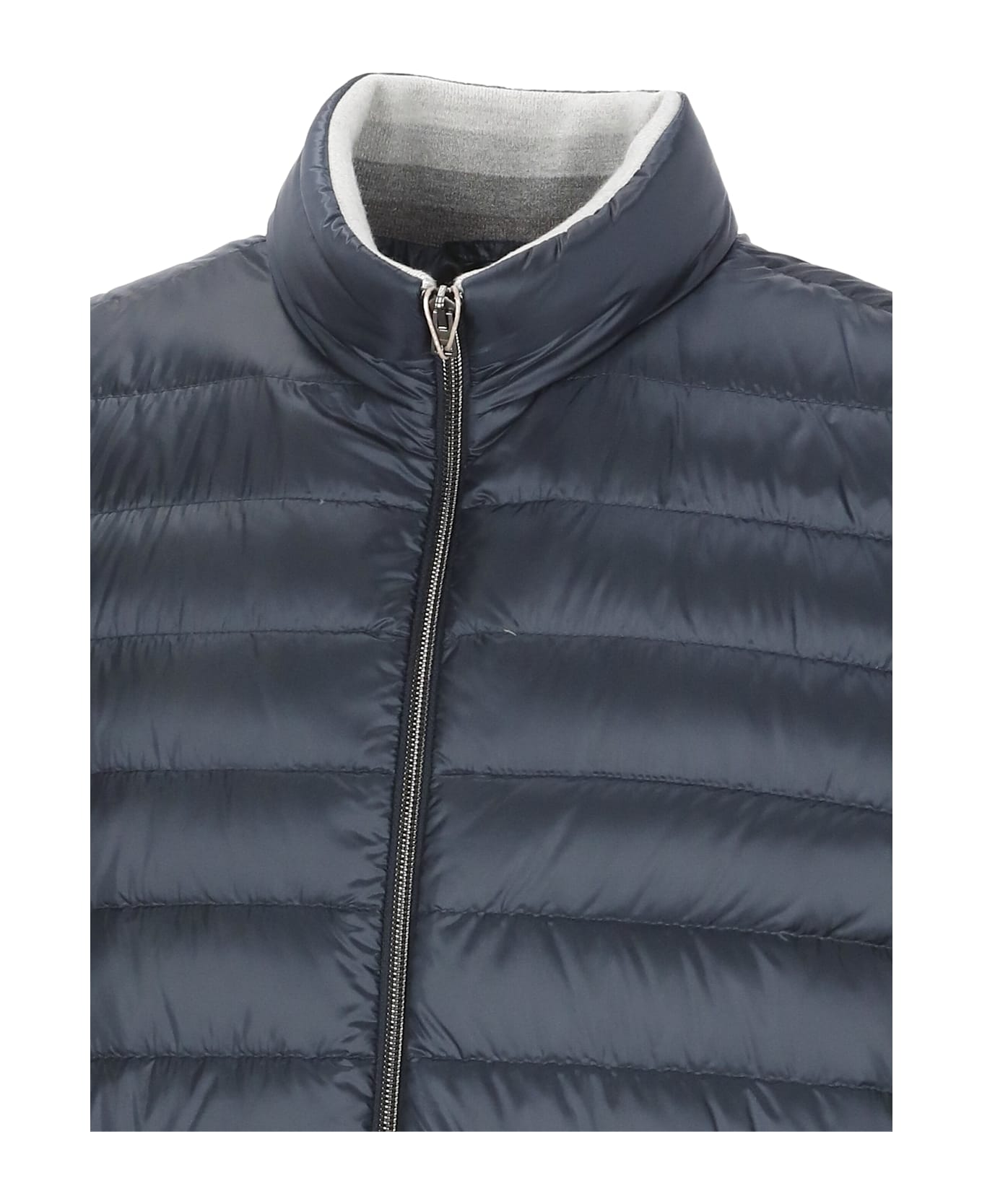 Herno Quilted Down Jacket - Blue