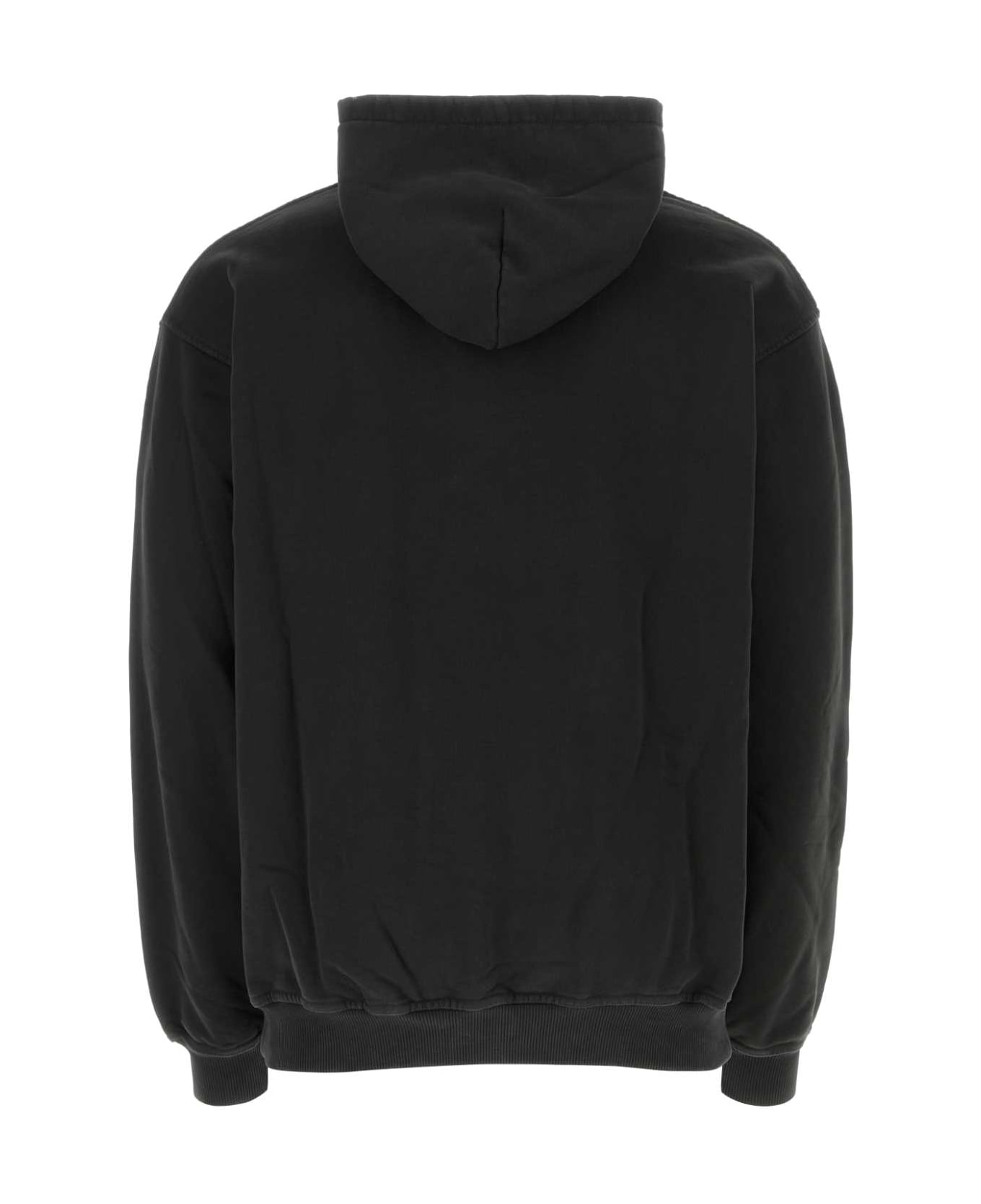 REPRESENT Dark Grey Cotton Thoroughbred Sweatshirt - VINTAGEBLACK フリース