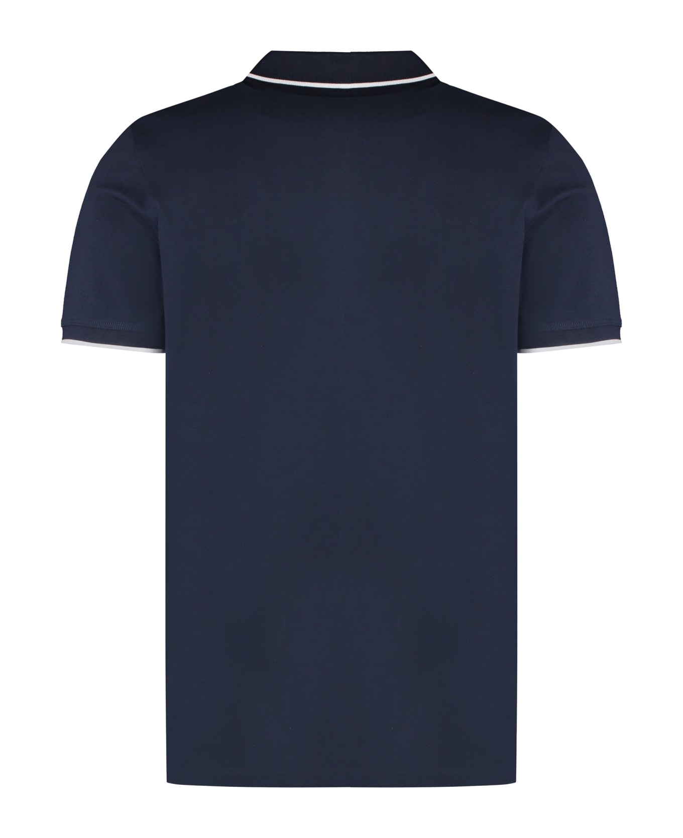 Hugo Boss Cotton-piqué Polo Shirt - blue ポロシャツ