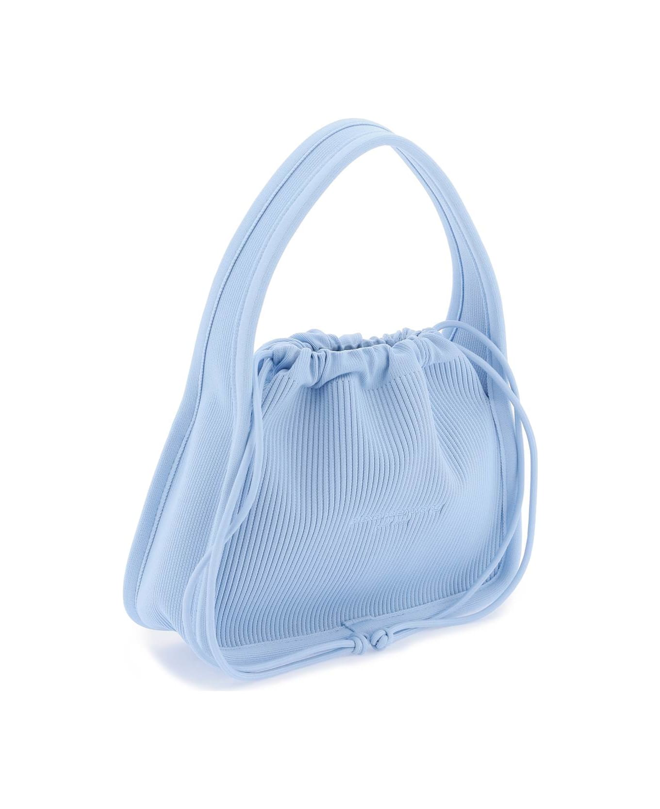 Alexander Wang Small Rib-knit Ryan Handbag - CHAMBRAY BLUE (Light blue) トートバッグ
