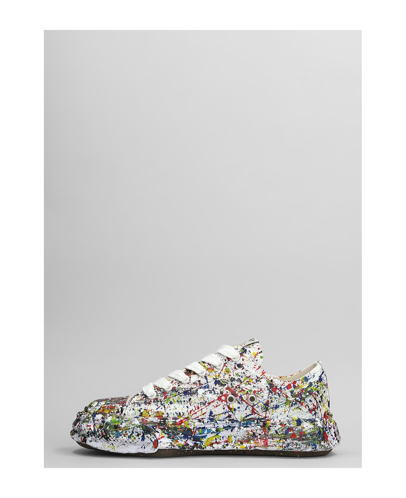 Mihara Yasuhiro Peterson 23 Sneakers In White Cotton - white