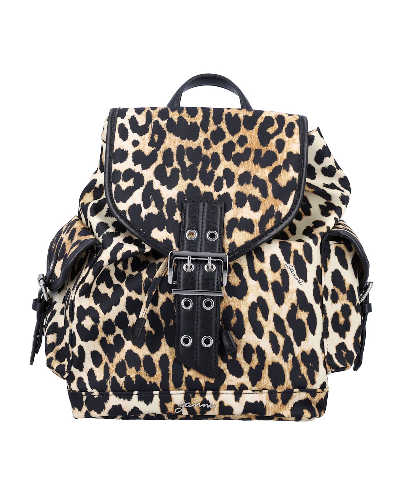 Ganni Small Bucky Nylon Backpack - LEO