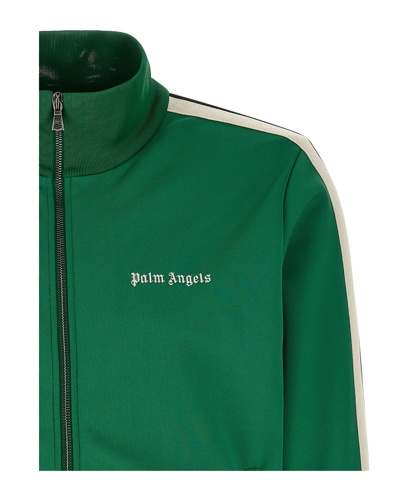 Palm Angels 
classic Logo
 Sweatshirt - FOREST GREEN