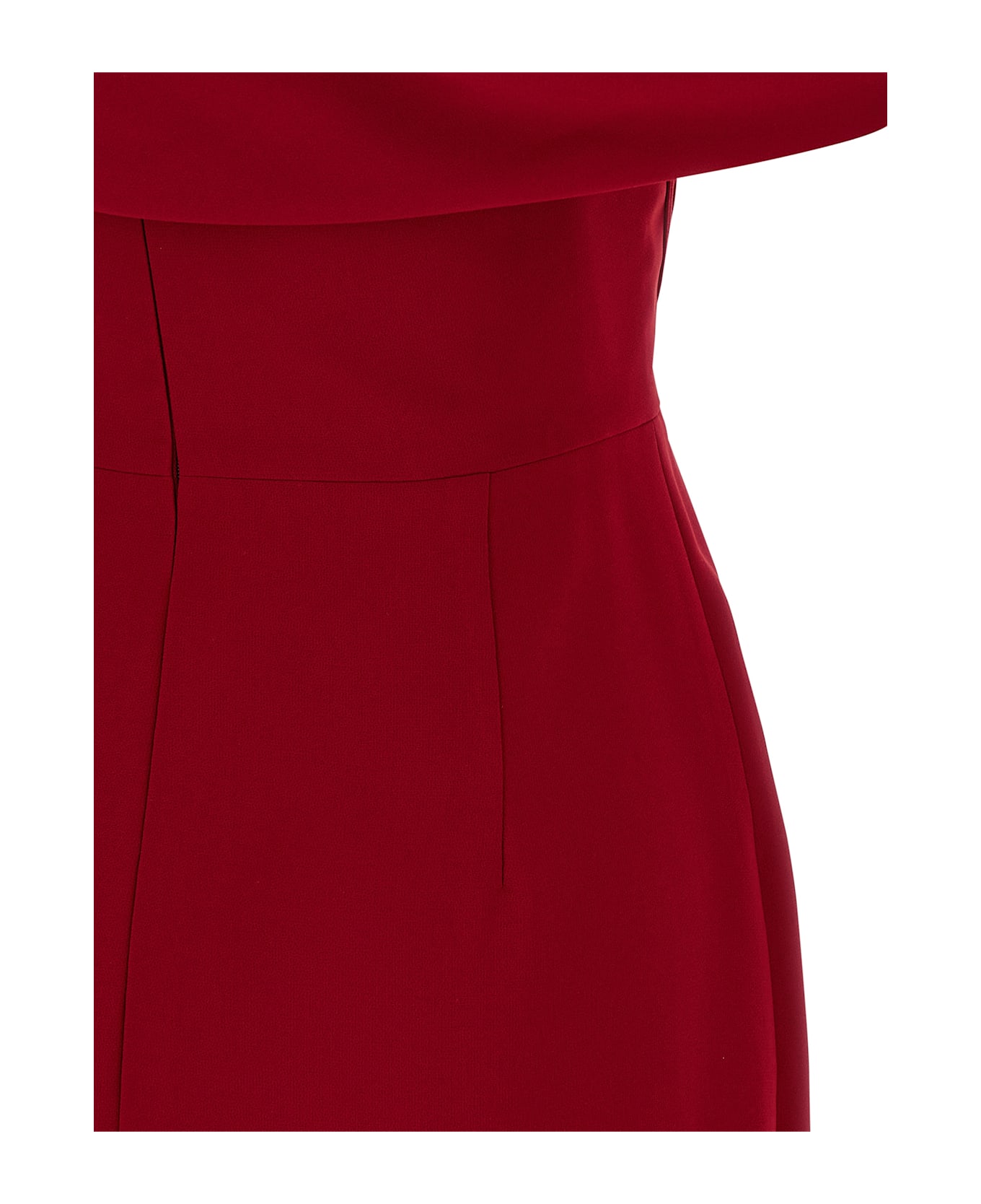Carolina Herrera Column Dress - Red