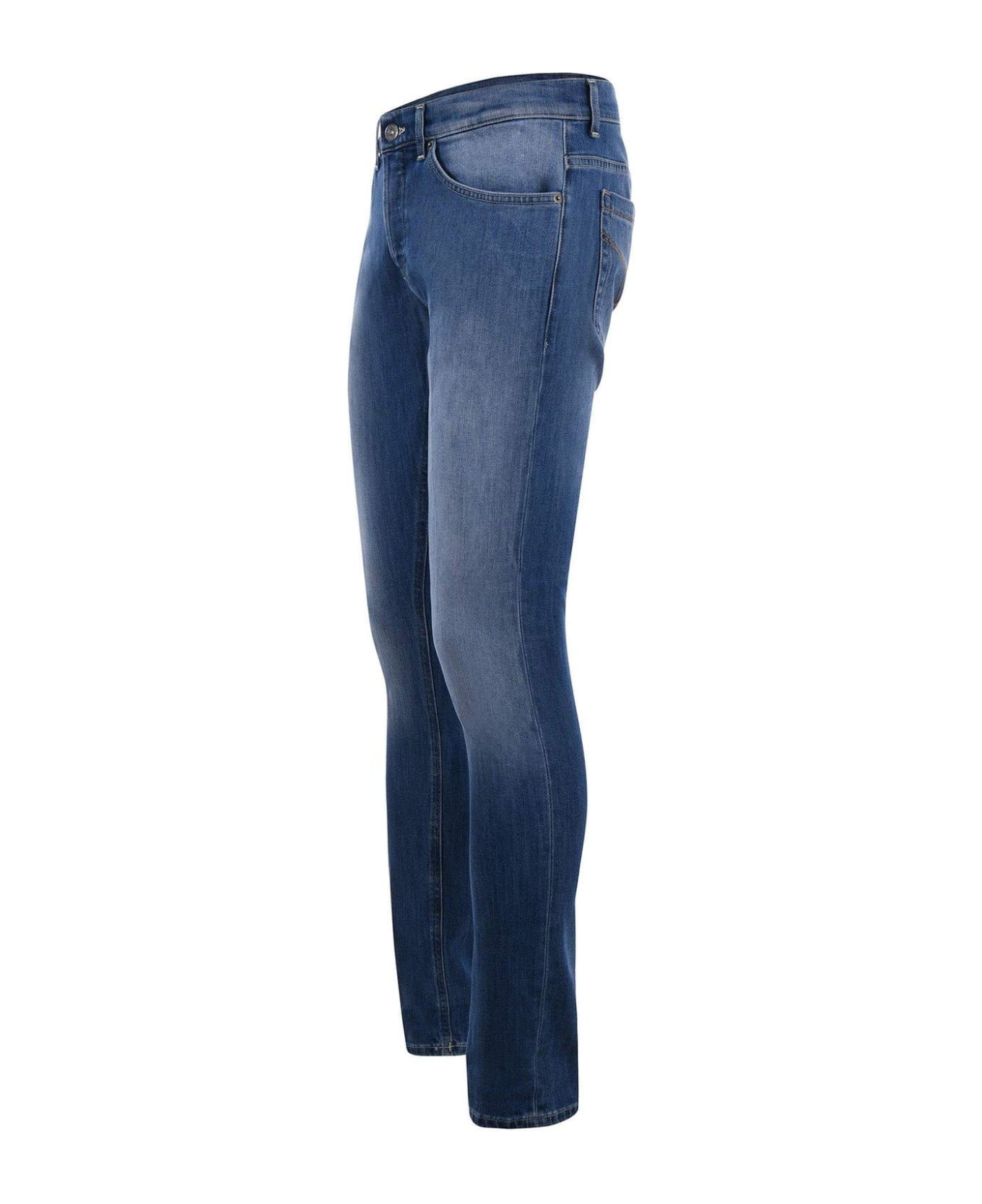 Dondup Straight-leg Skinny-cut Jeans デニム