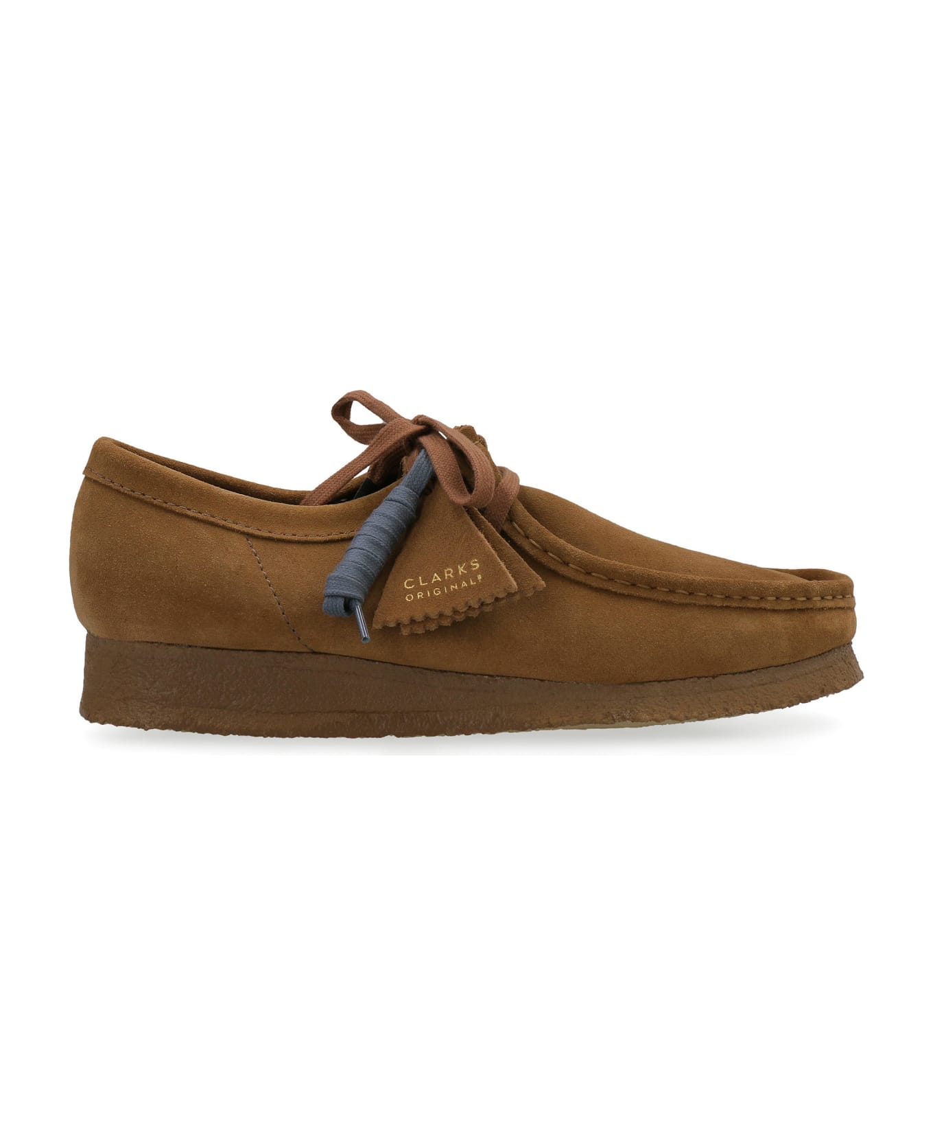 Clarks Wallabee Suede Lace-up Shoes - Saddle Brown