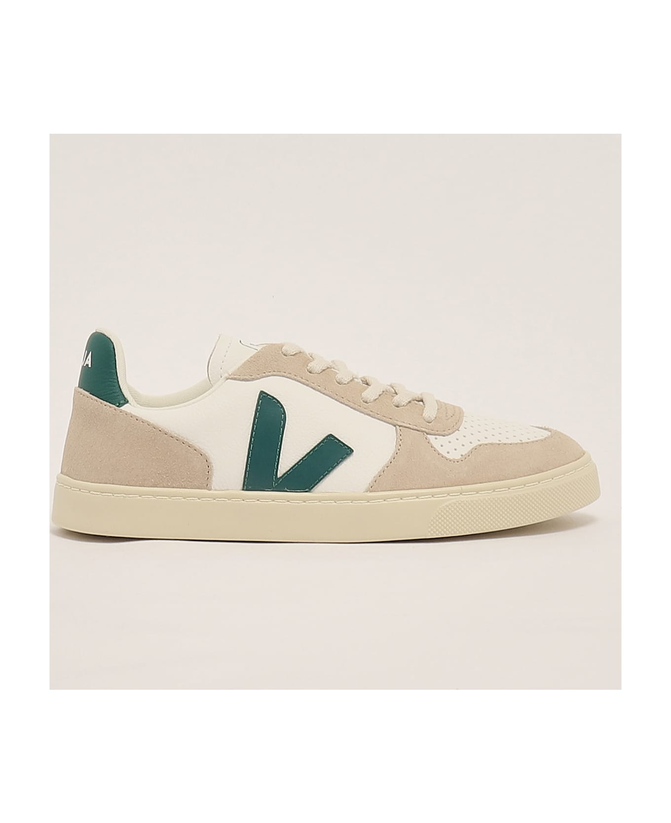 Veja Small V-10 Sneaker - B.CO-VERDE