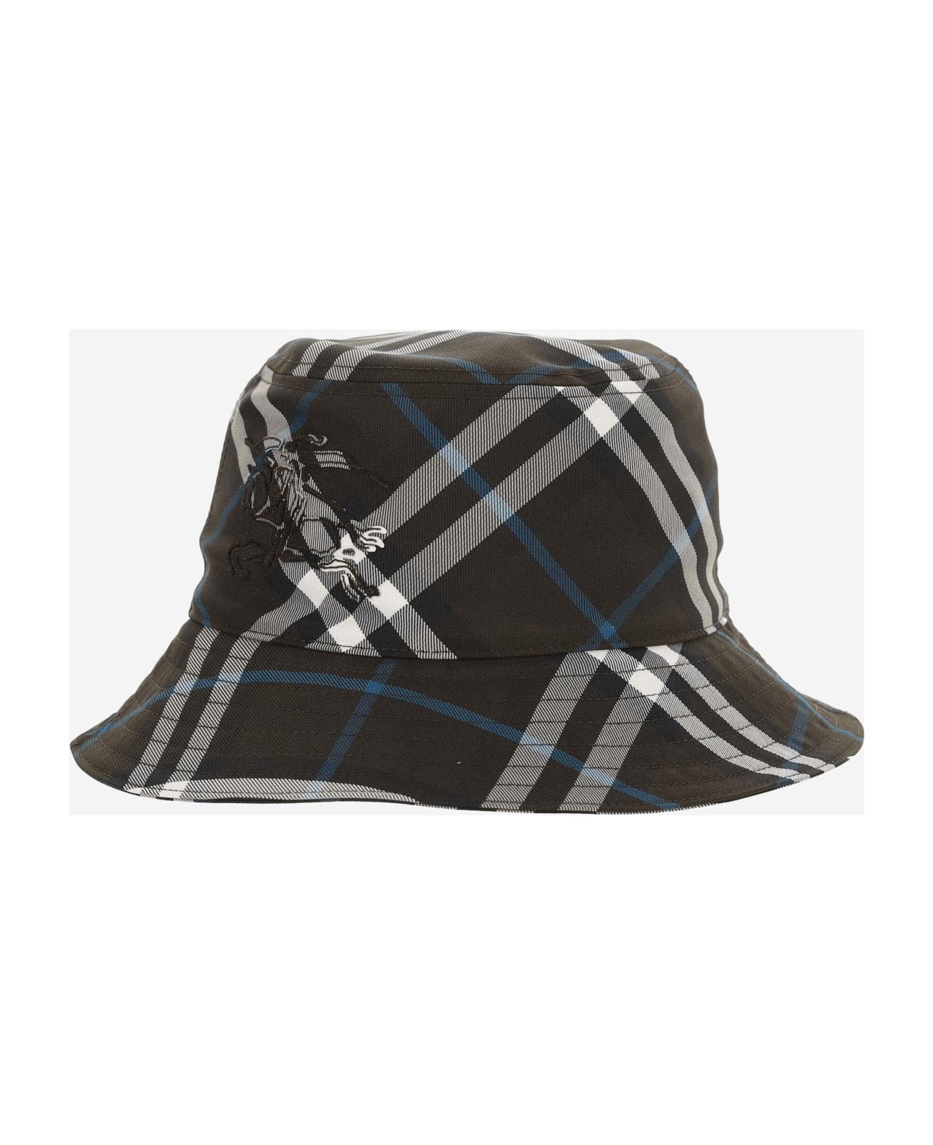 Burberry Twill Bucket Hat - Red