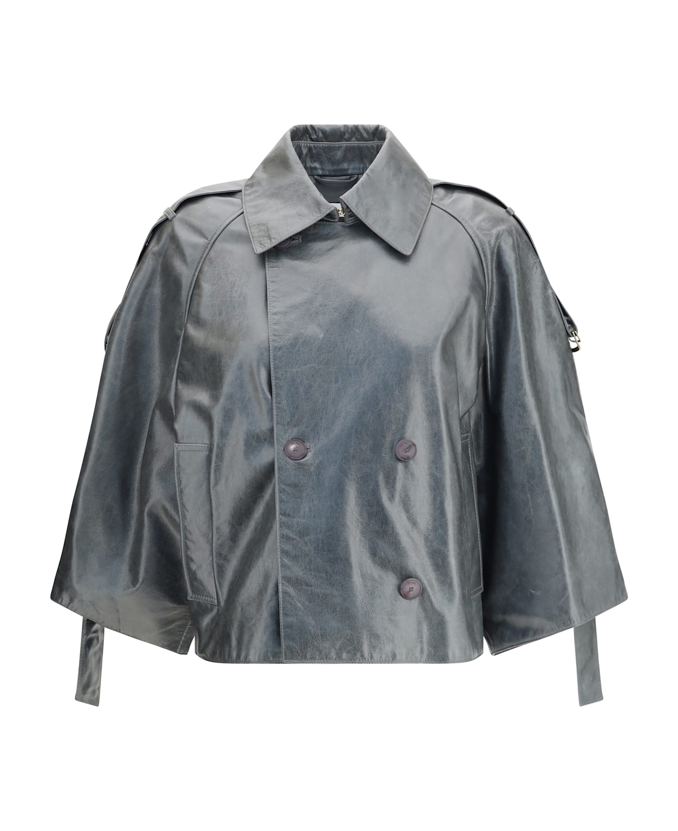 Max Mara Tenace Leather Jacket