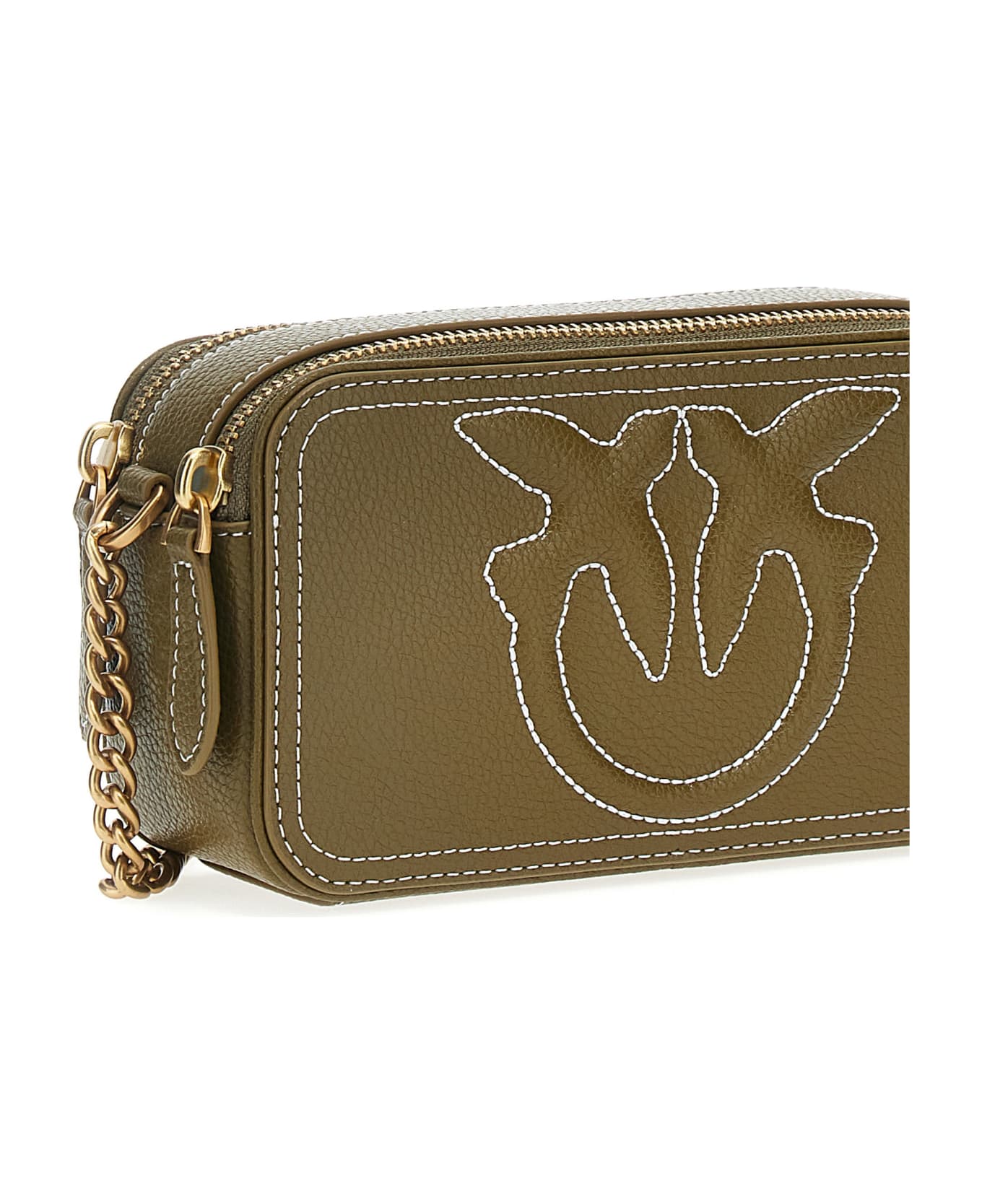 Pinko 
carrie Camera Case
 Crossbody Bag - Green