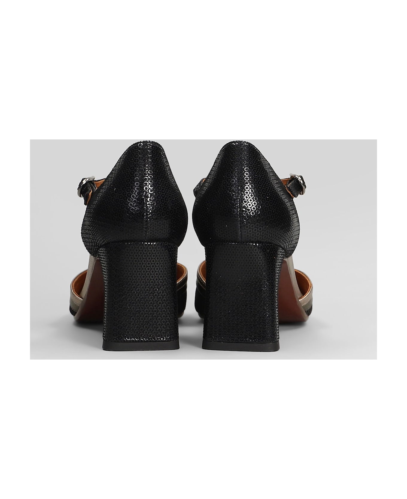 Chie Mihara Filly Pumps In Black Leather - black